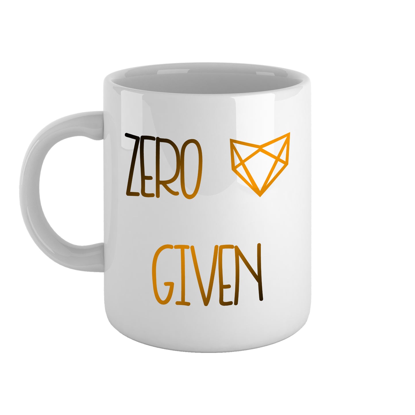 Zero fox given | Ceramic mug