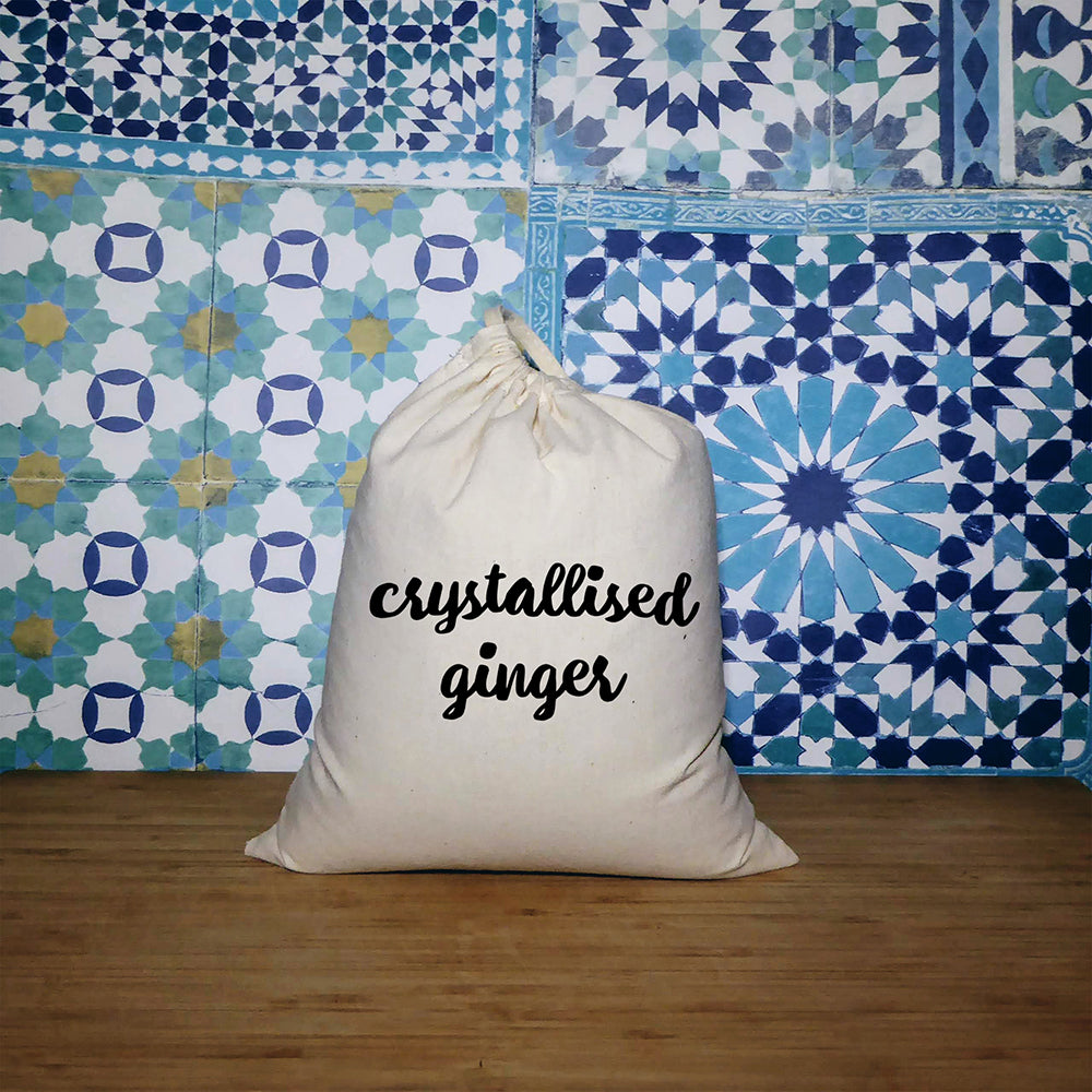 Crystallised ginger | Zero waste bag-Zero waste bag-Adnil Creations