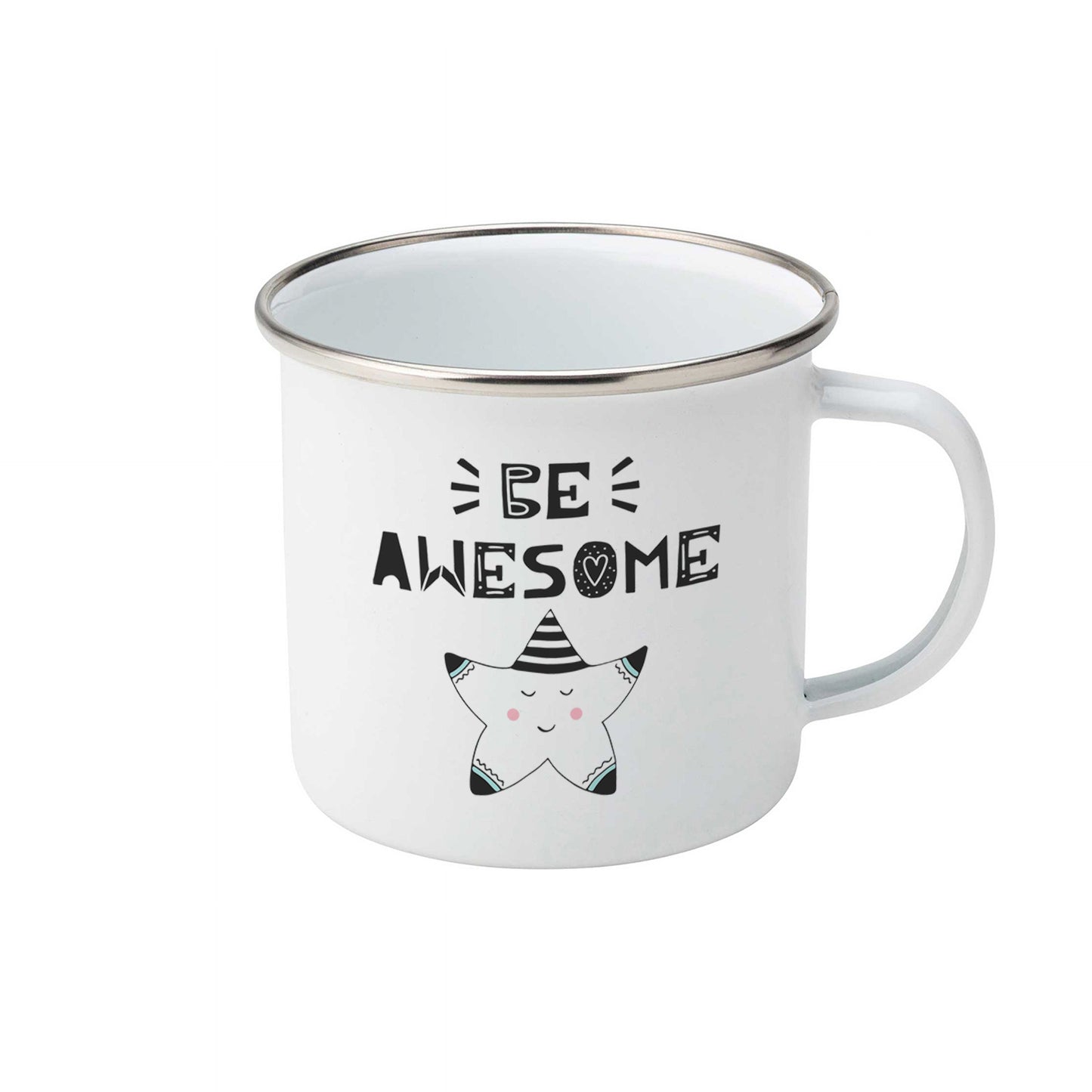 Be awesome | Enamel mug-Enamel mug-Adnil Creations