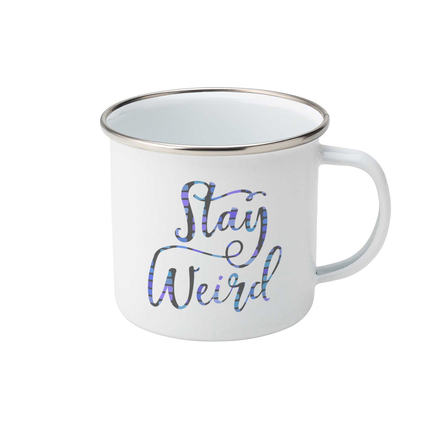 Stay weird | Enamel mug-Enamel mug-Adnil Creations