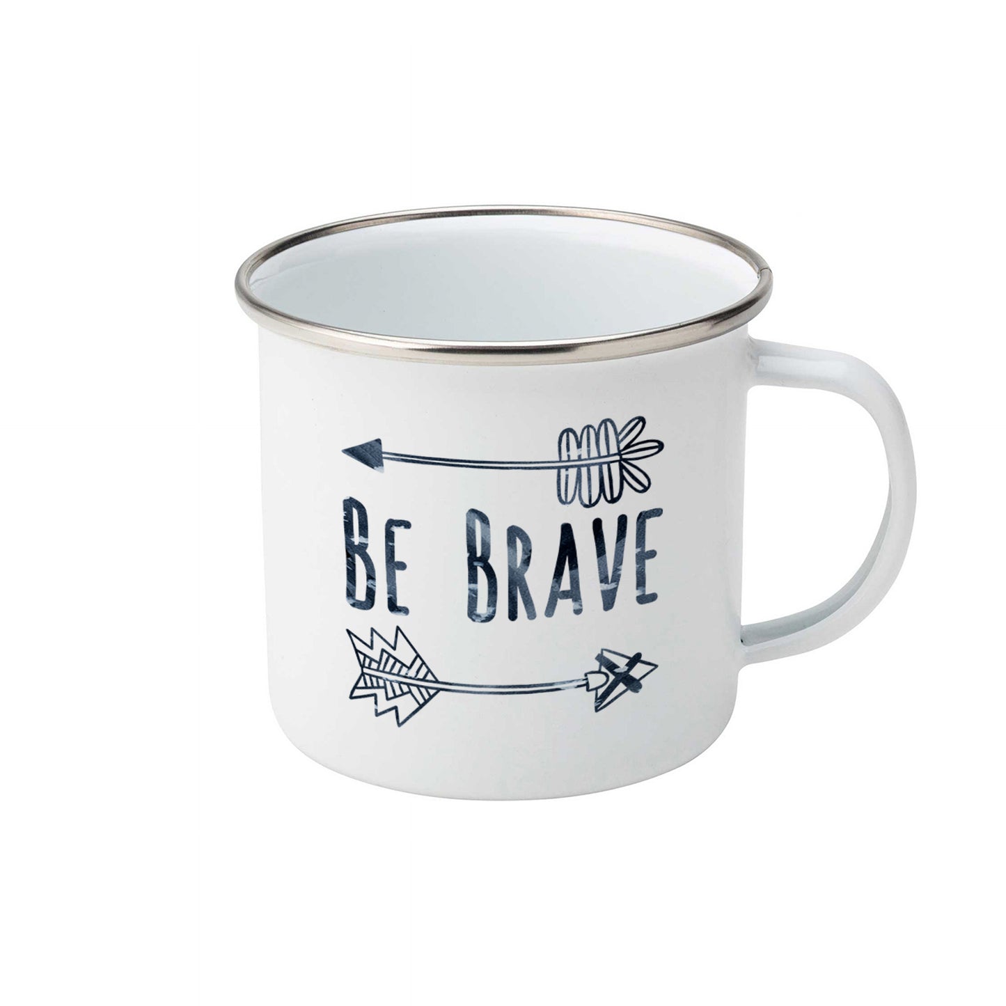 Be brave | Enamel mug-Enamel mug-Adnil Creations