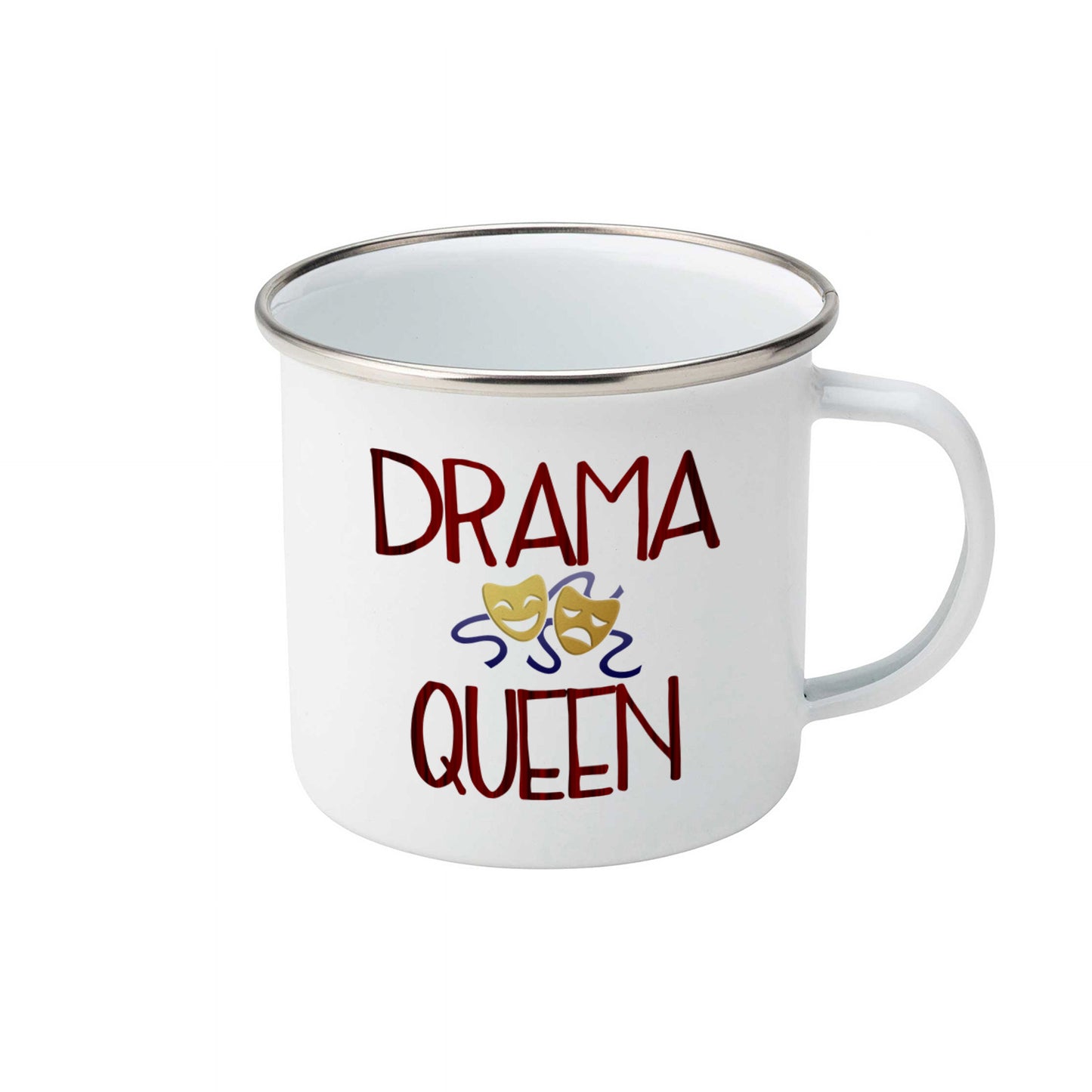 Drama Queen | Enamel mug-Enamel mug-Adnil Creations