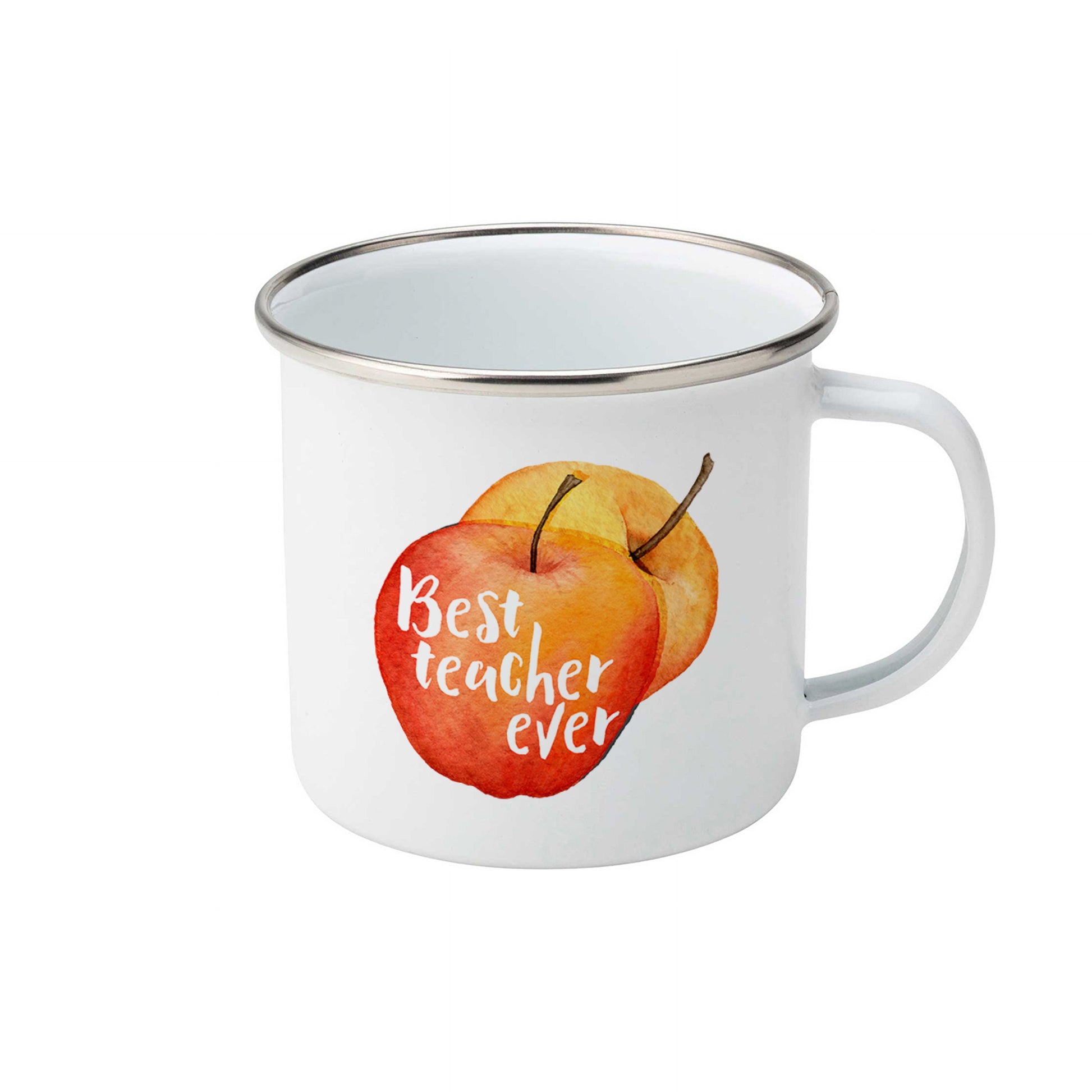 Best Teacher Ever | Enamel mug-Enamel mug-Adnil Creations