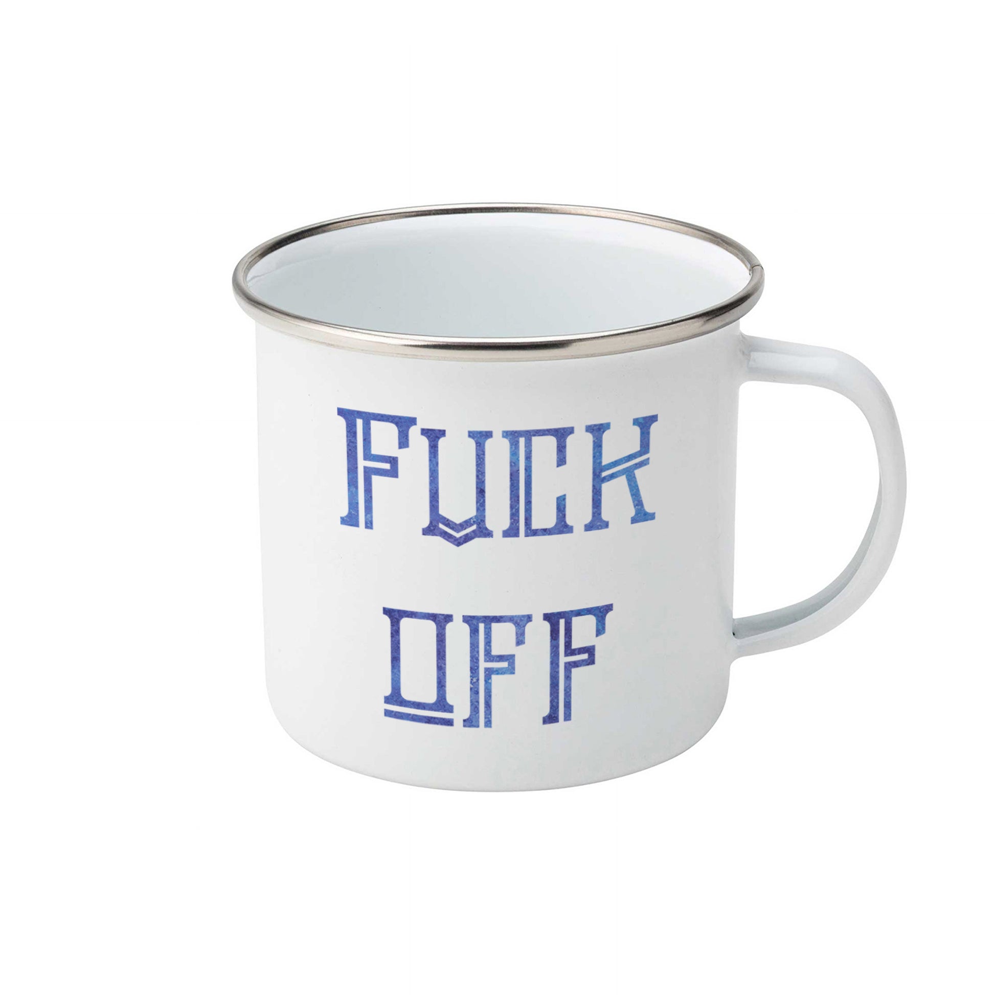 Fuck off | Enamel mug-Enamel mug-Adnil Creations