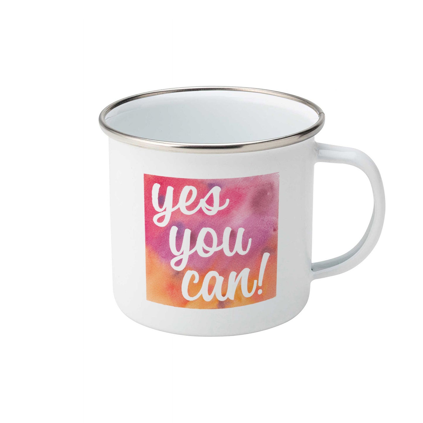 Yes you can | Enamel mug-Enamel mug-Adnil Creations