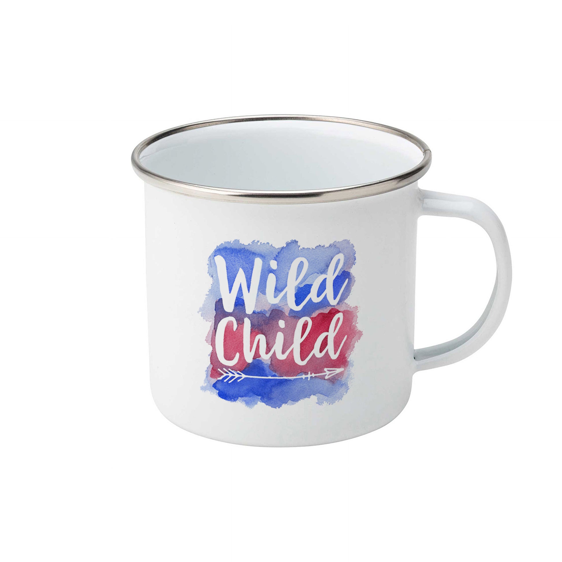 Wild Child | Enamel mug-Enamel mug-Adnil Creations