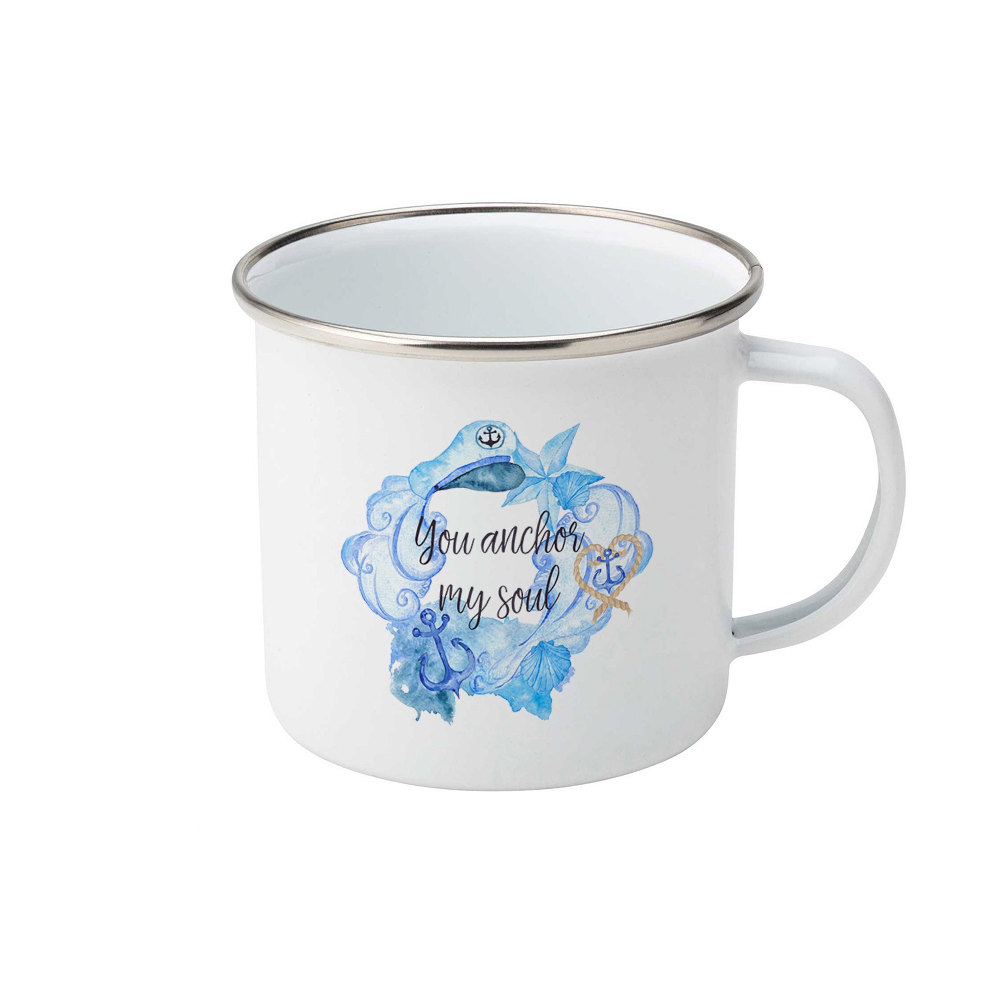 You anchor my soul | Enamel mug-Enamel mug-Adnil Creations