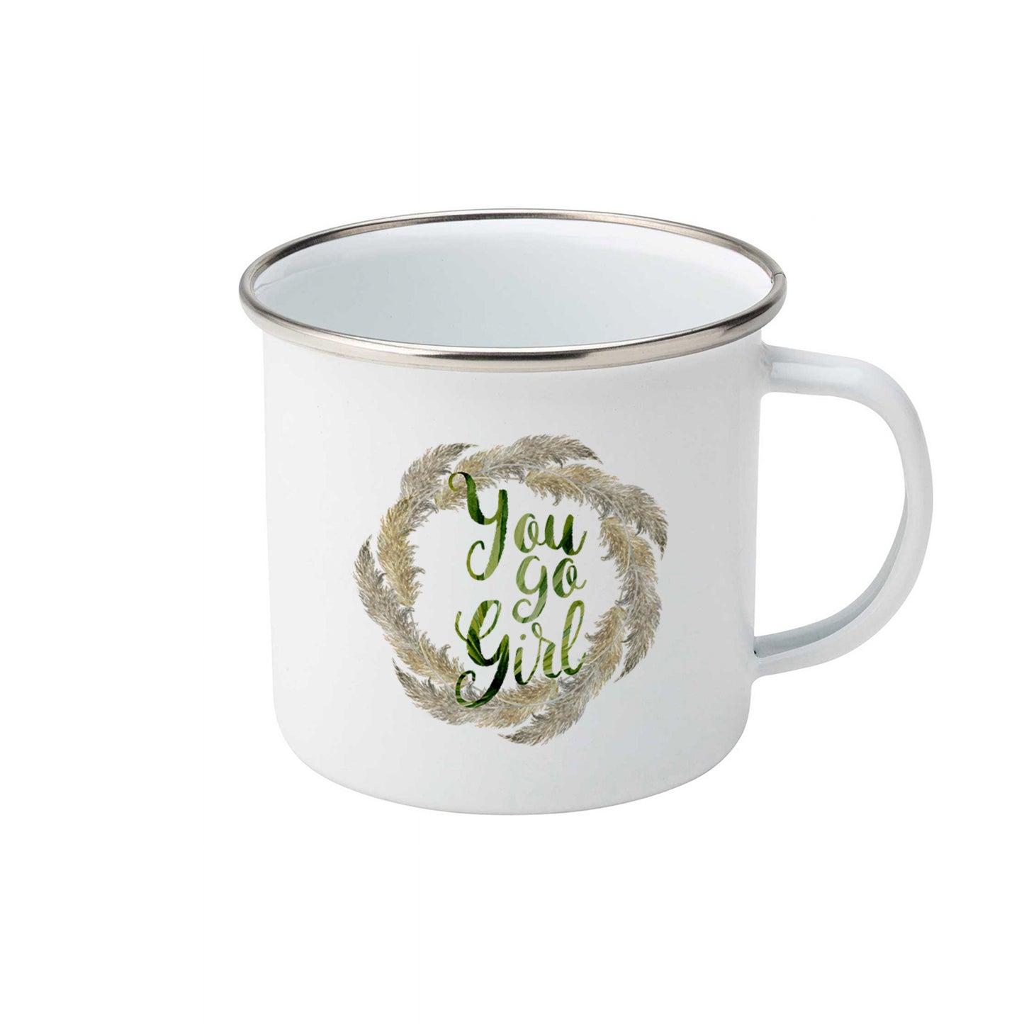 You go girl | Enamel mug-Enamel mug-Adnil Creations