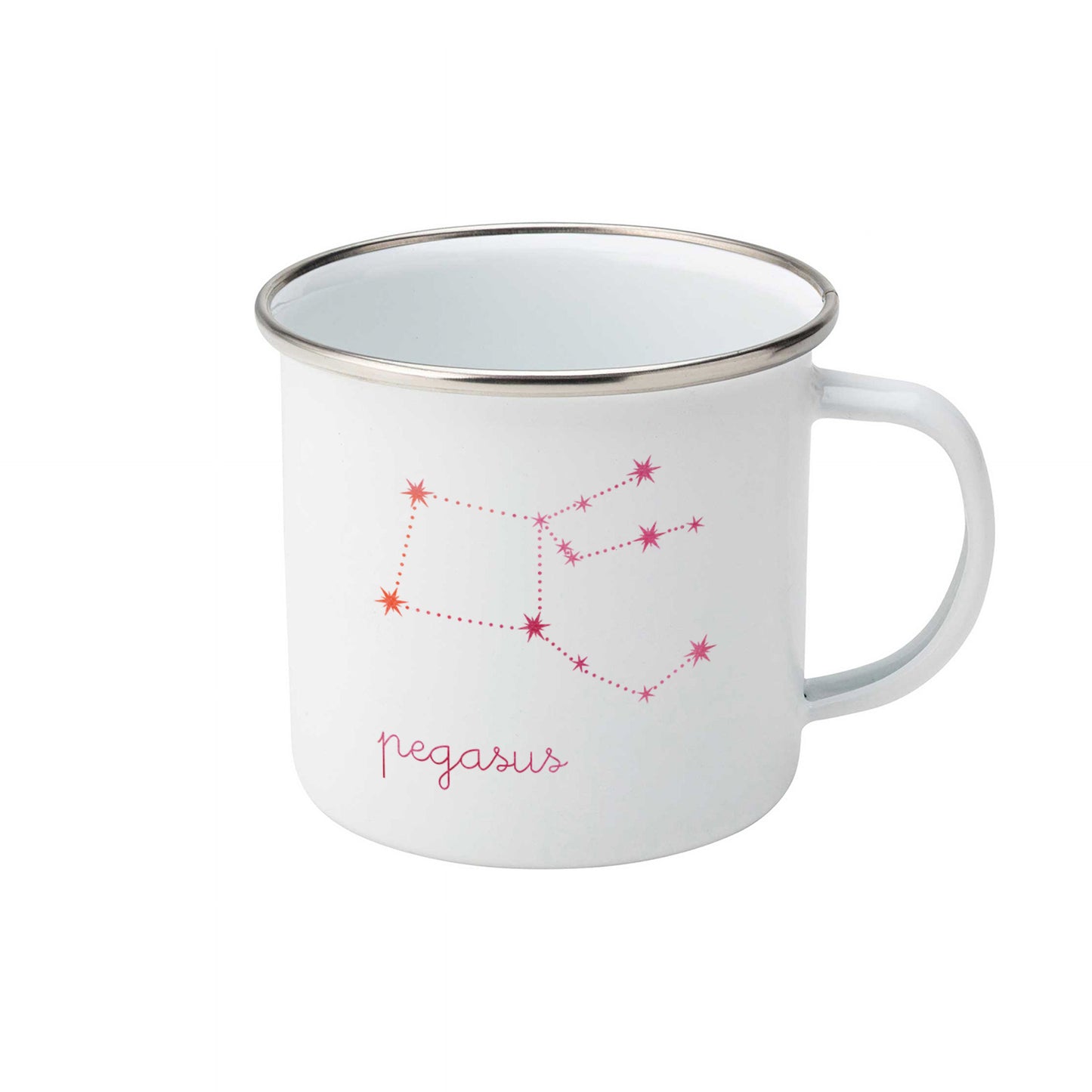 Pegasus Constellation | Enamel mug-Enamel mug-Adnil Creations