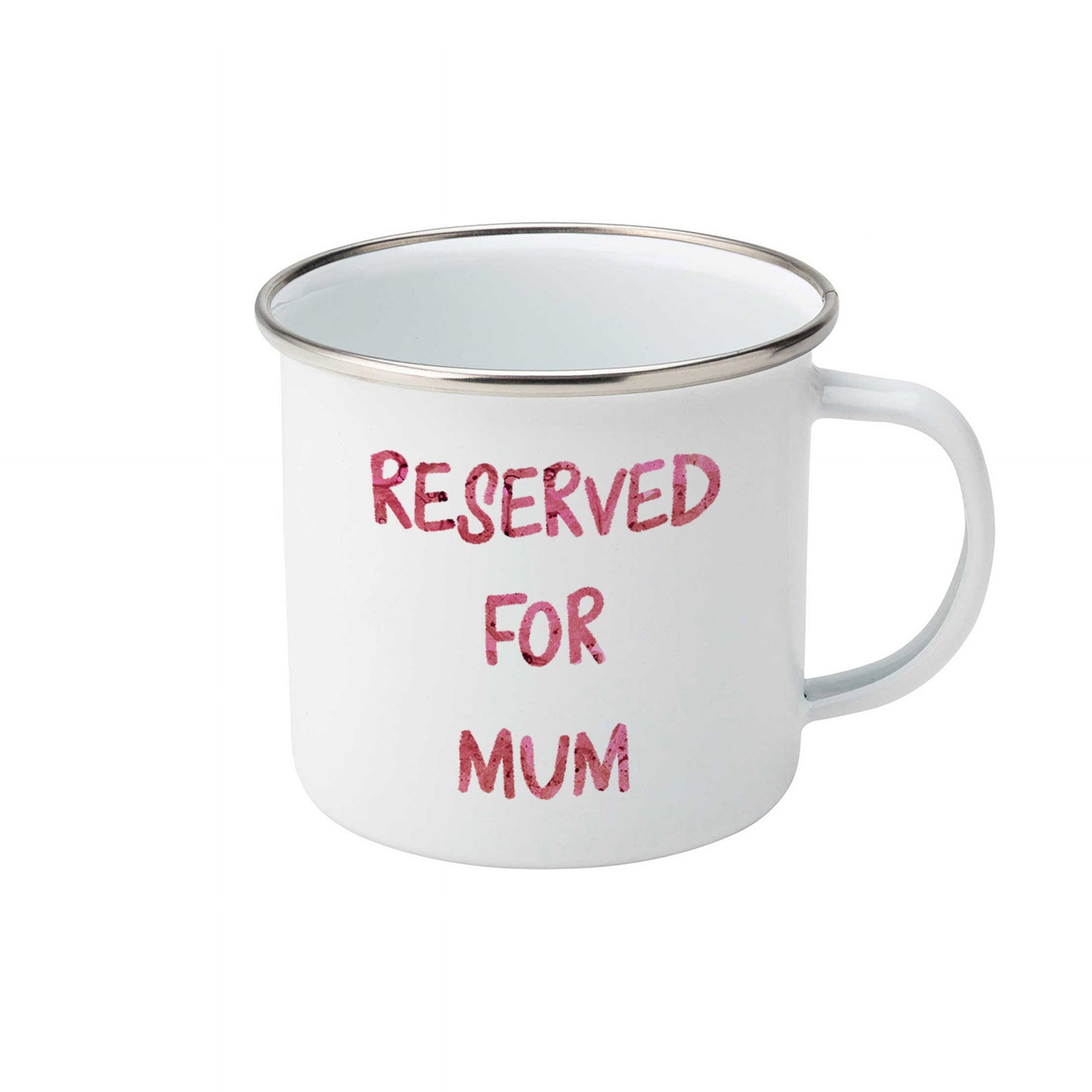 Reserved for Mum | Enamel mug-Enamel mug-Adnil Creations