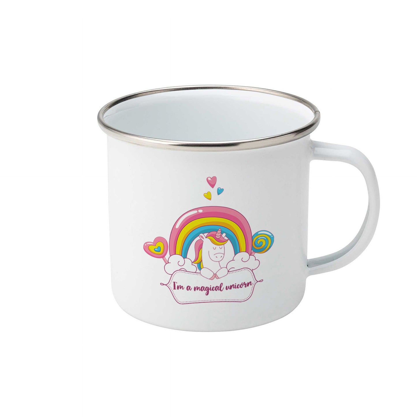 I'm a magical Unicorn | Enamel mug-Enamel mug-Adnil Creations