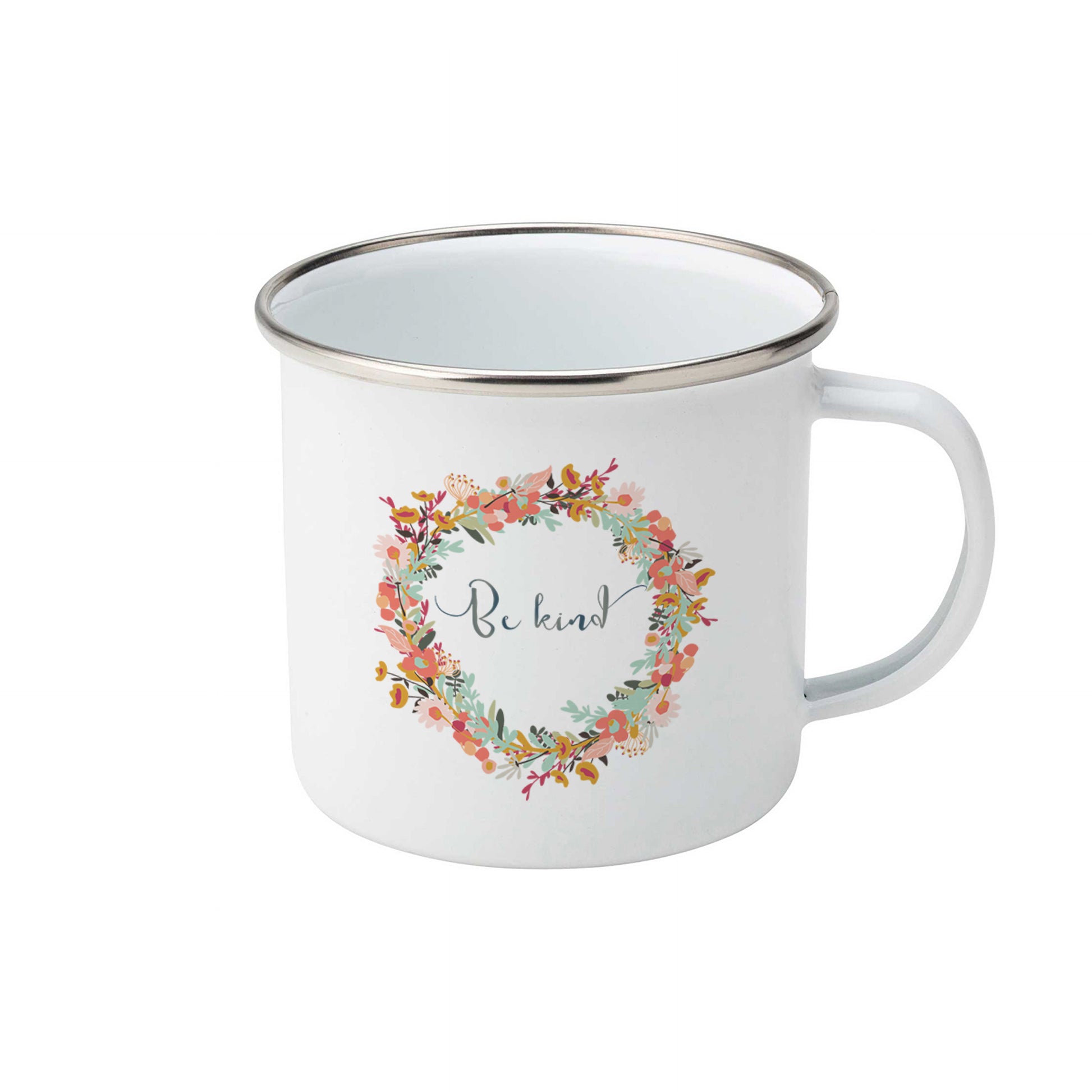 Be kind | Enamel mug-Enamel mug-Adnil Creations