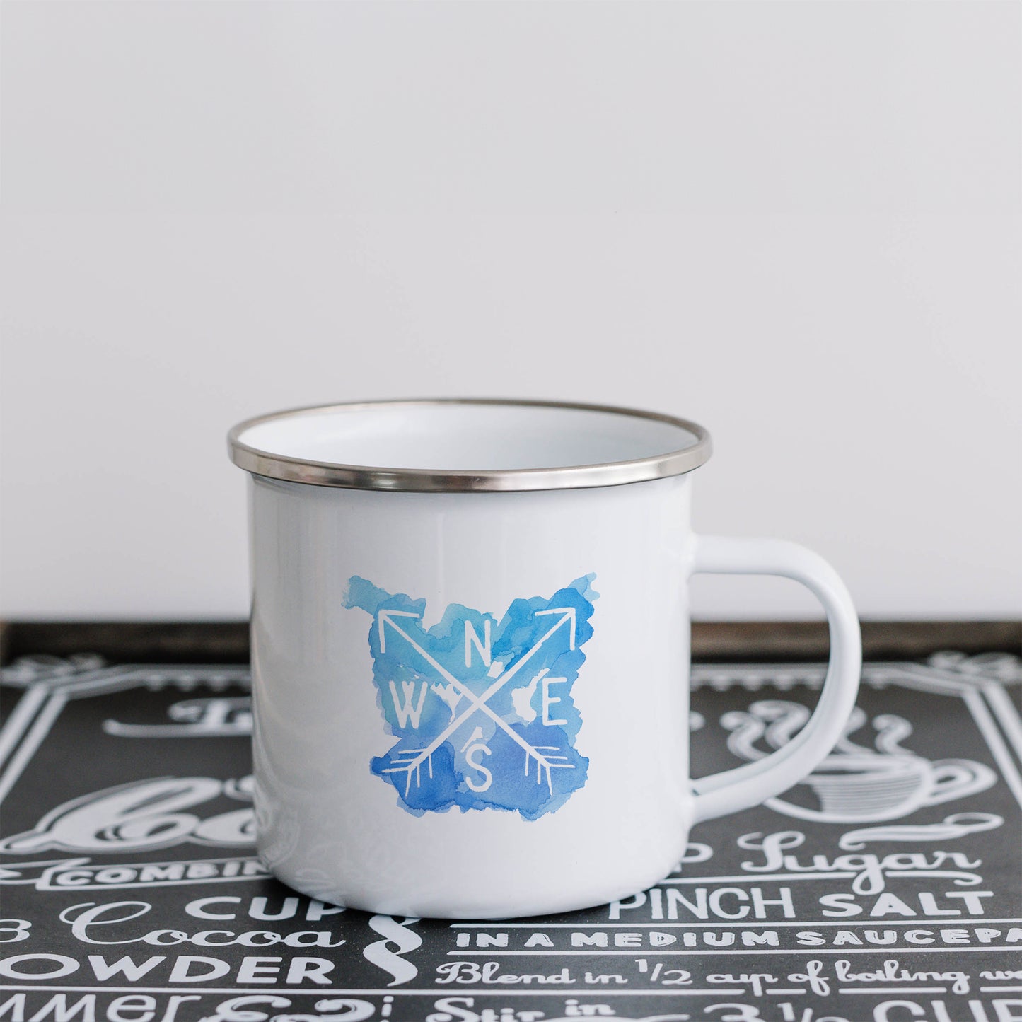 NESW | Enamel mug-Enamel mug-Adnil Creations