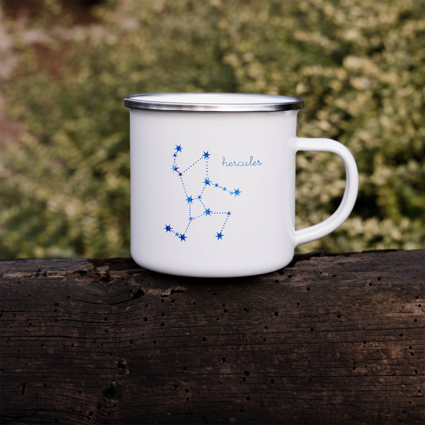 Hercules Constellation | Enamel mug-Enamel mug-Adnil Creations