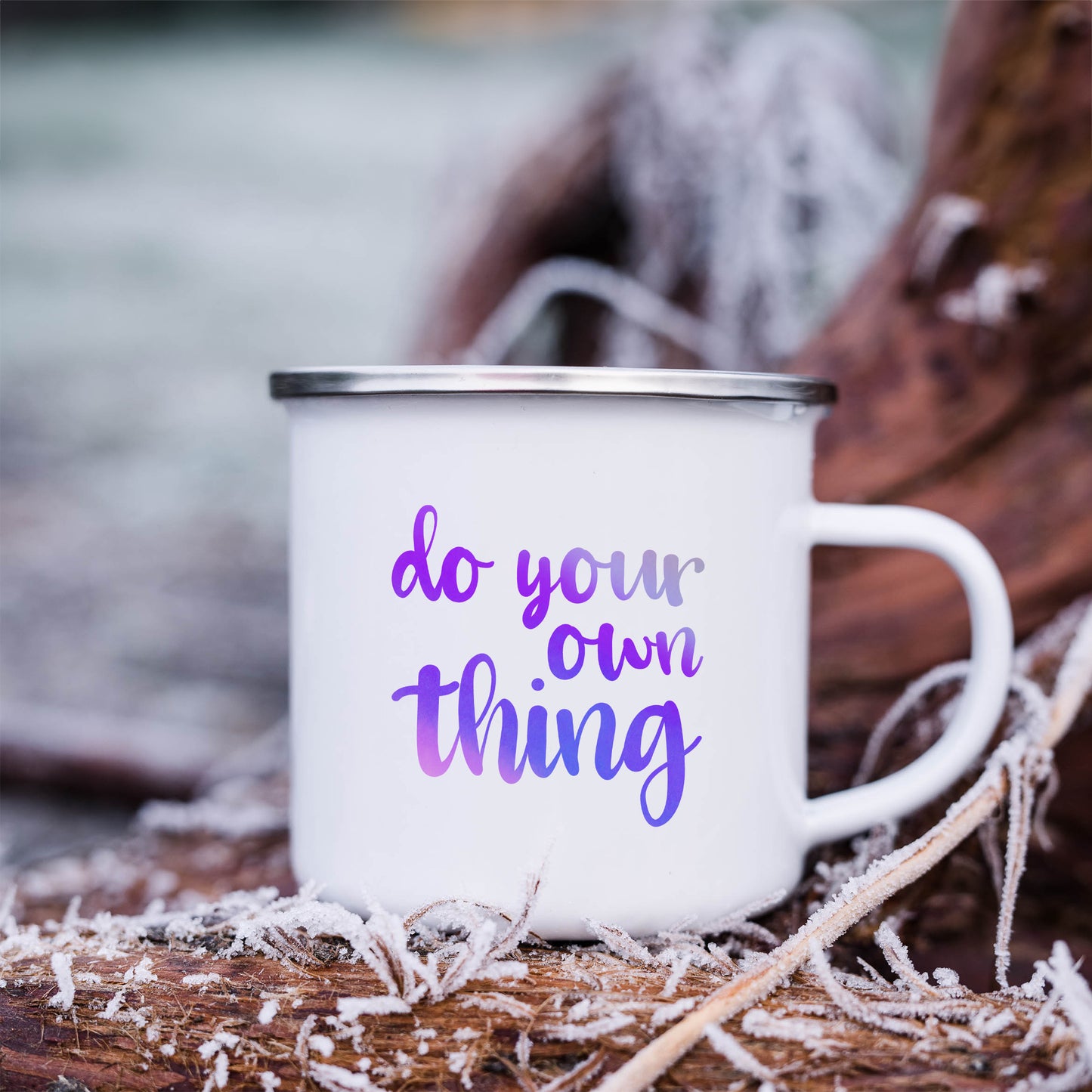 Do your own thing | Enamel mug-Enamel mug-Adnil Creations