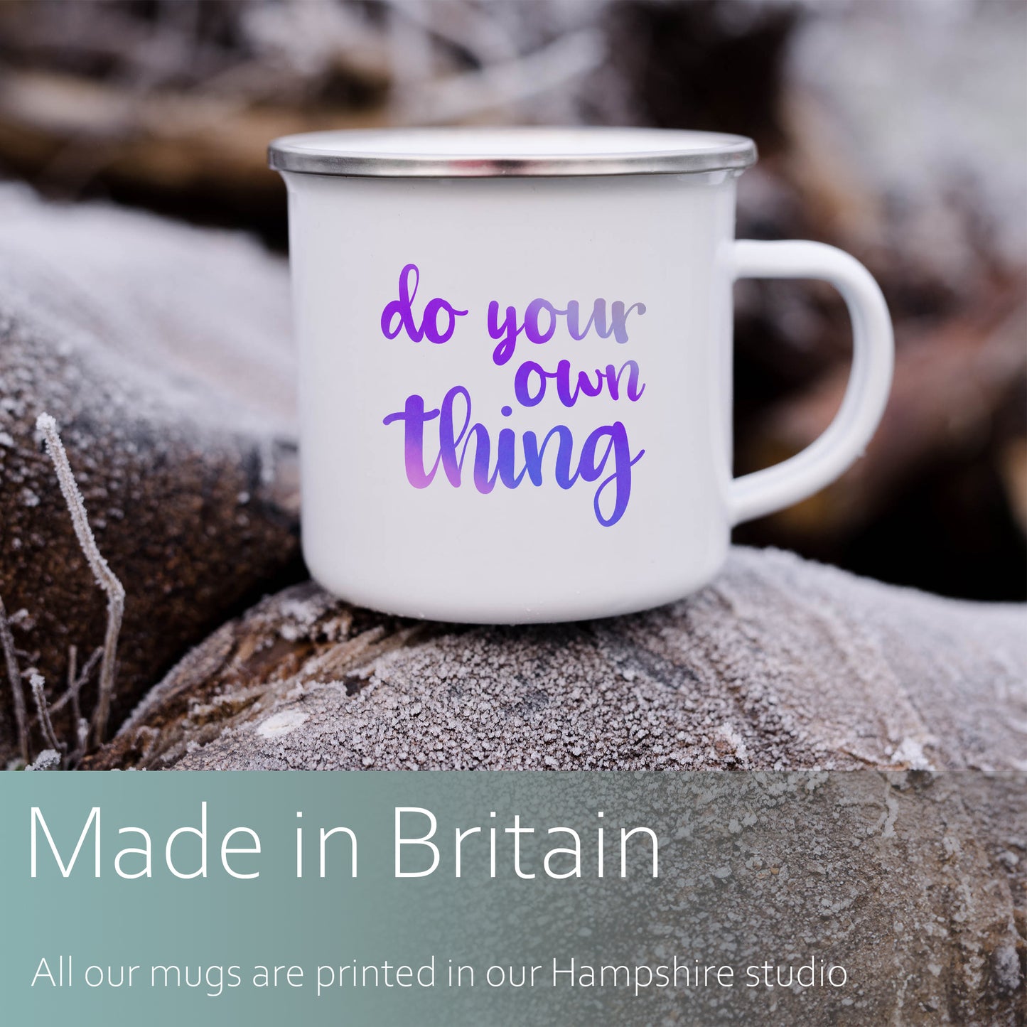 Do your own thing | Enamel mug-Enamel mug-Adnil Creations