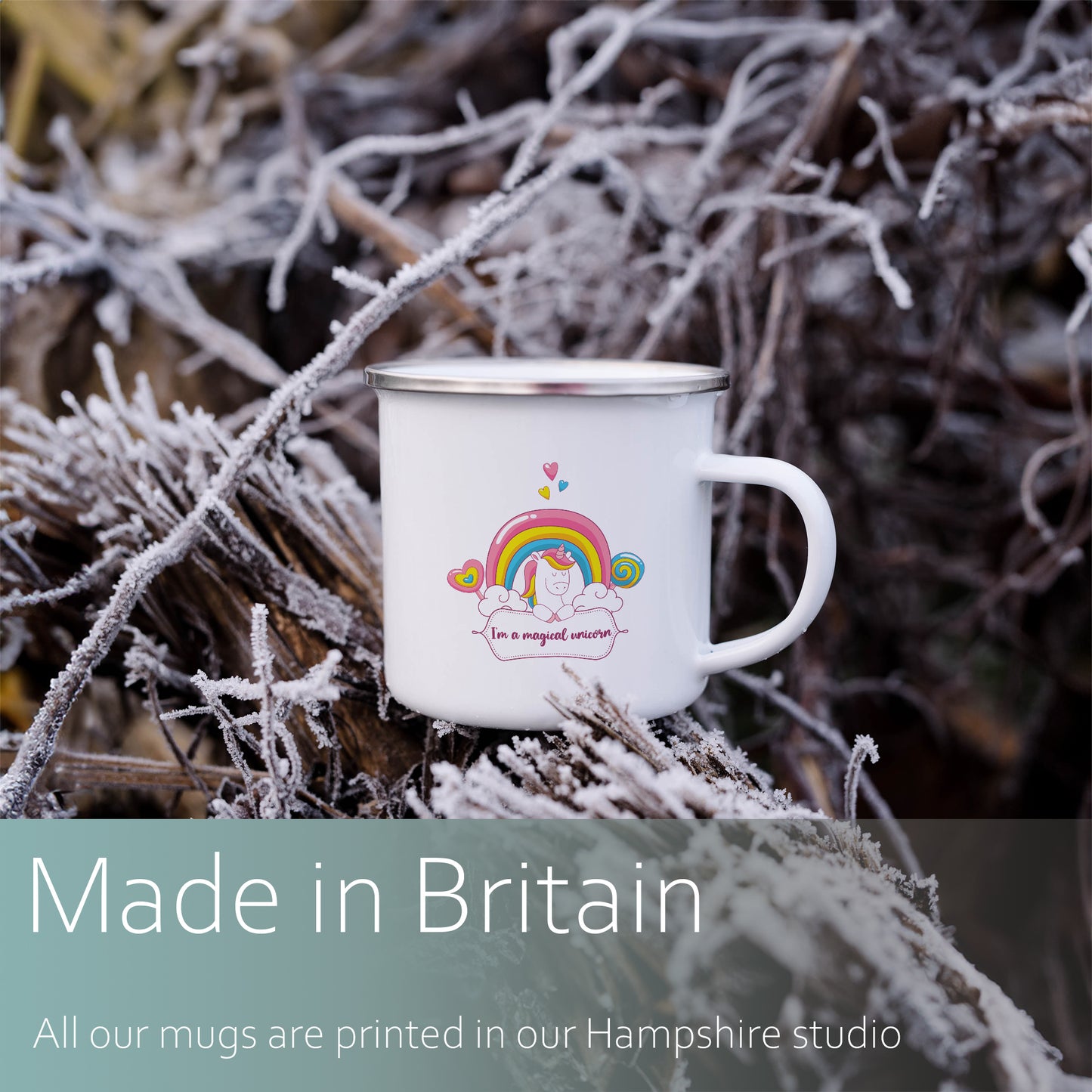 I'm a magical Unicorn | Enamel mug-Enamel mug-Adnil Creations