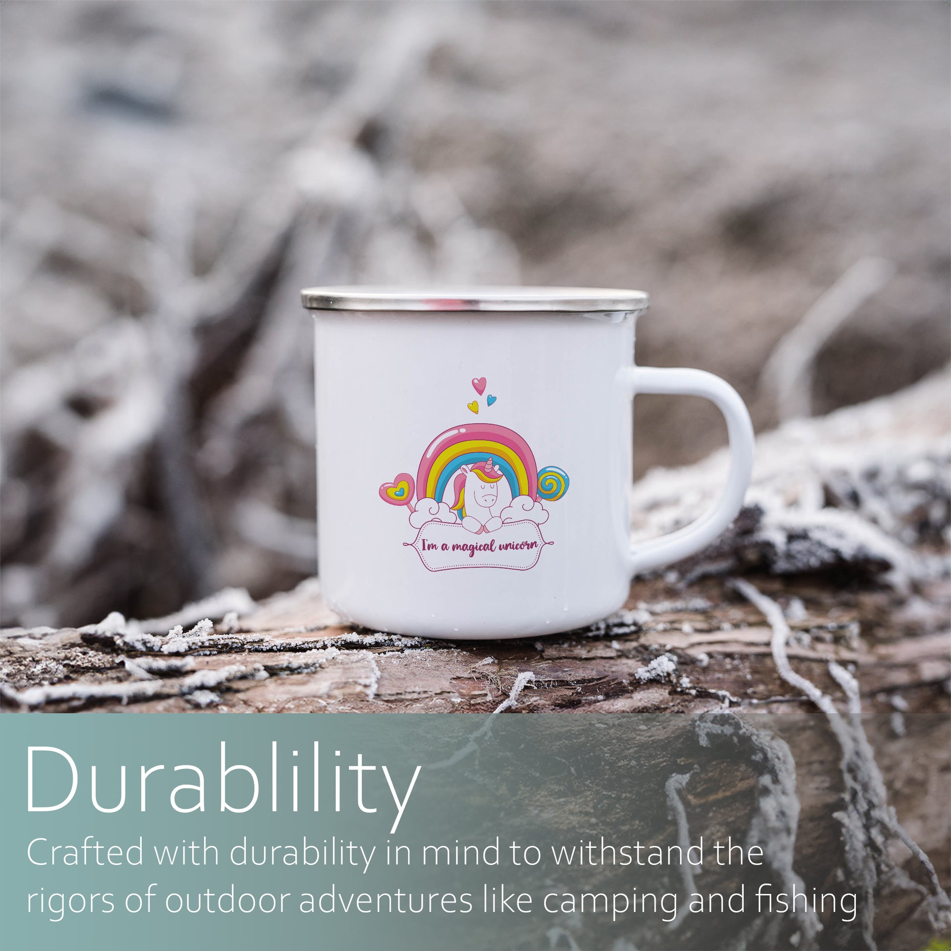 I'm a magical Unicorn | Enamel mug-Enamel mug-Adnil Creations