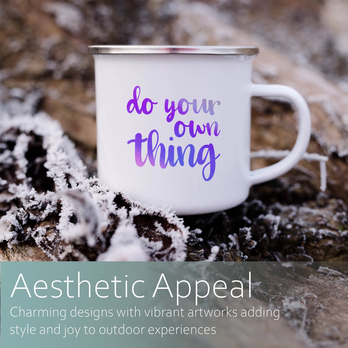 Do your own thing | Enamel mug-Enamel mug-Adnil Creations