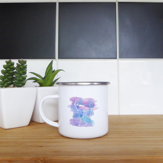 Orion watercolour | Enamel mug