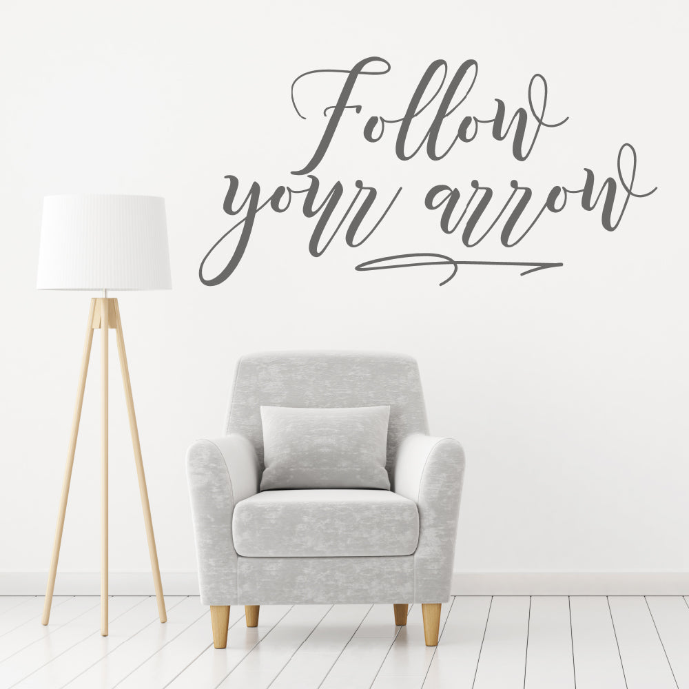 Follow your arrow | Wall quote-Wall quote-Adnil Creations