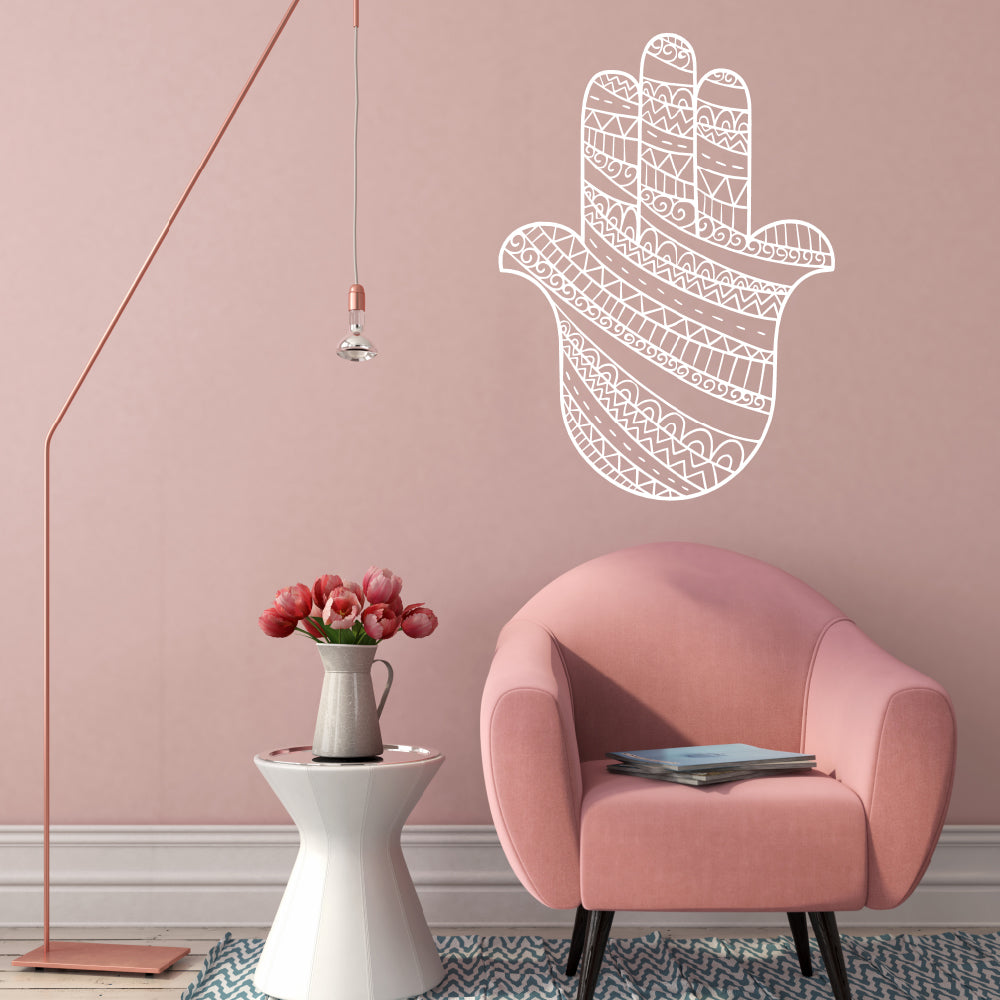 Hamsa hand | Wall decal-Wall art-Adnil Creations