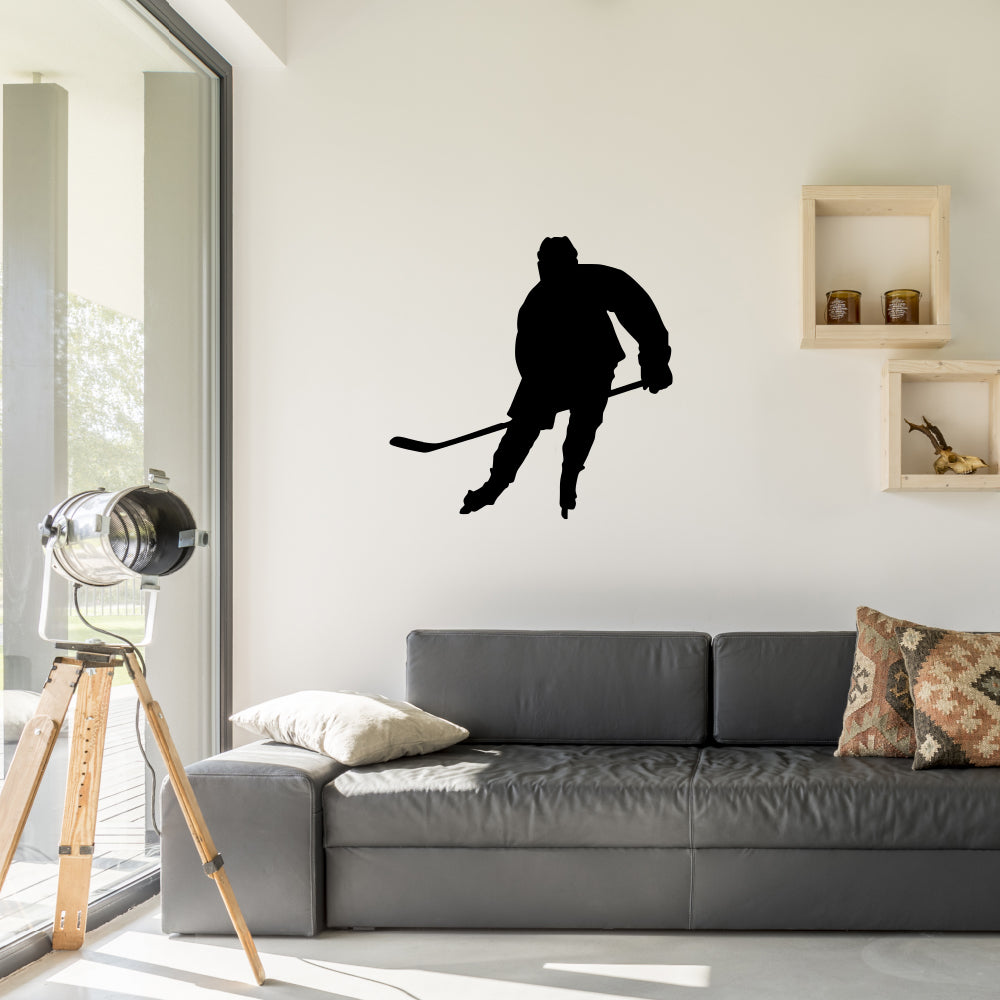 Ice hockey player | Wall decal-Wall art-Adnil Creations