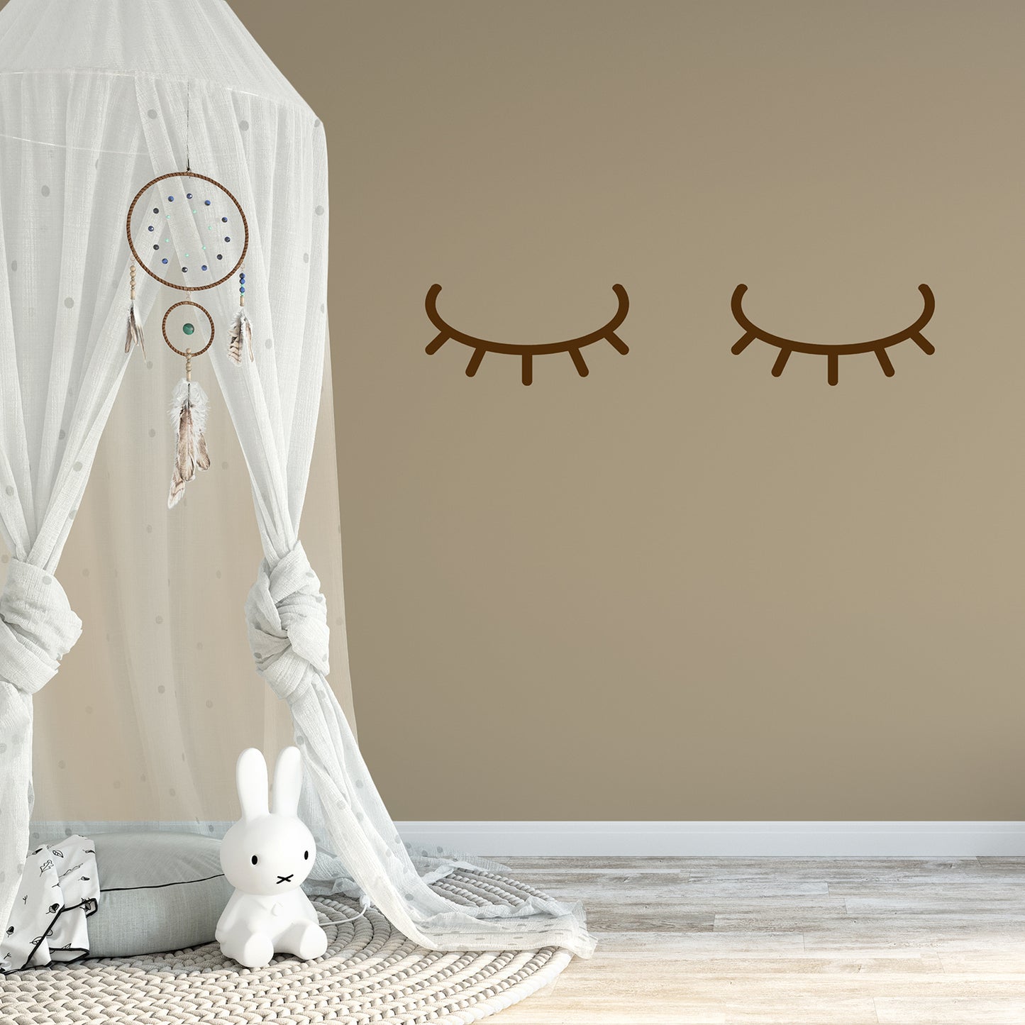 Sleepy eyes | Wall decal-Wall art-Adnil Creations