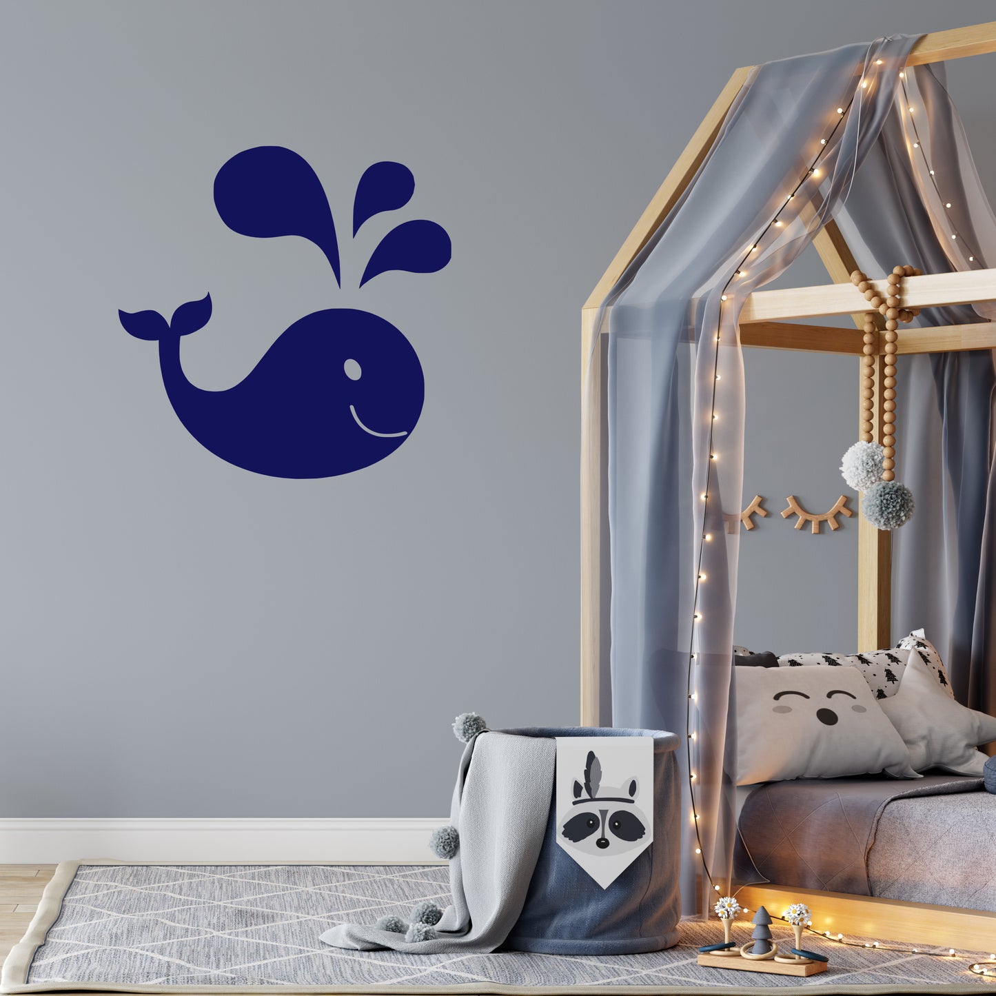 Whale | Wall decal-Wall art-Adnil Creations