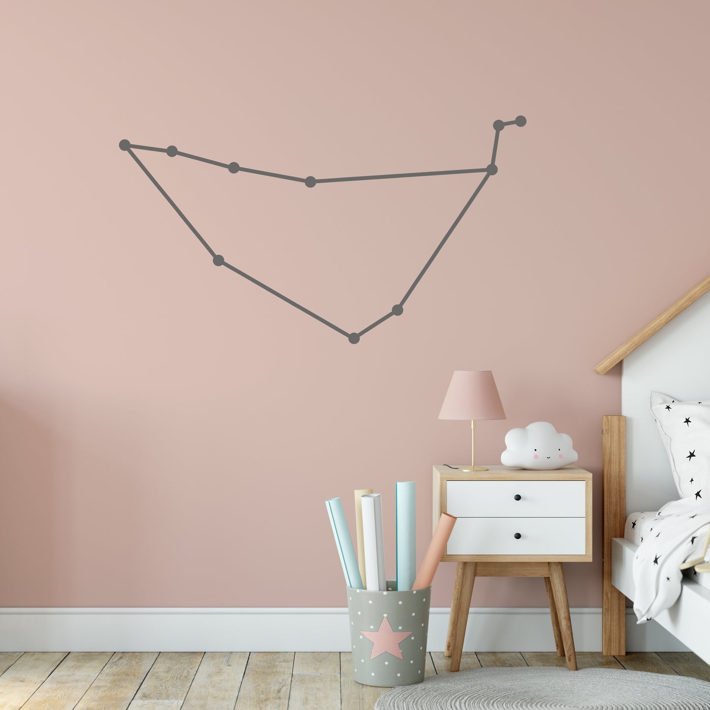 Capricorn constellation | Wall decal-Wall art-Adnil Creations