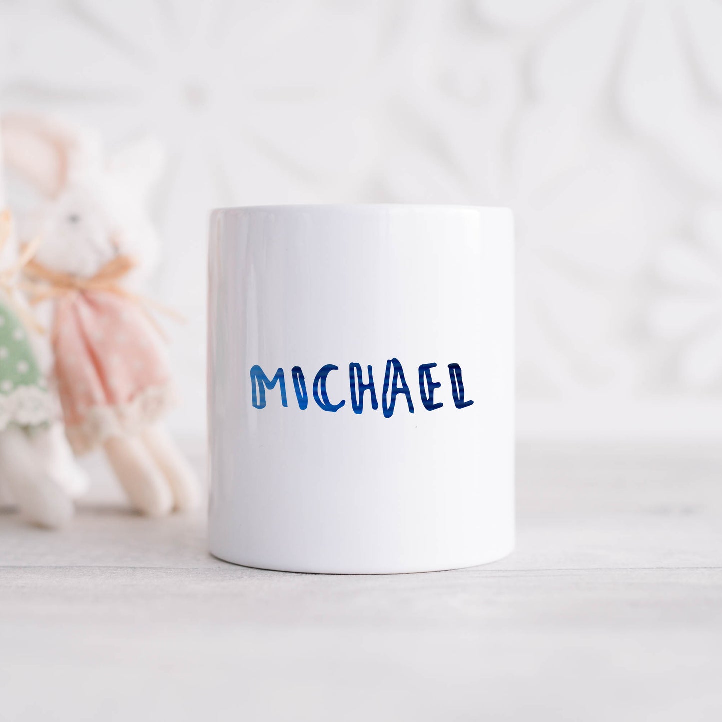 Marker pen style personalised name | Ceramic money box