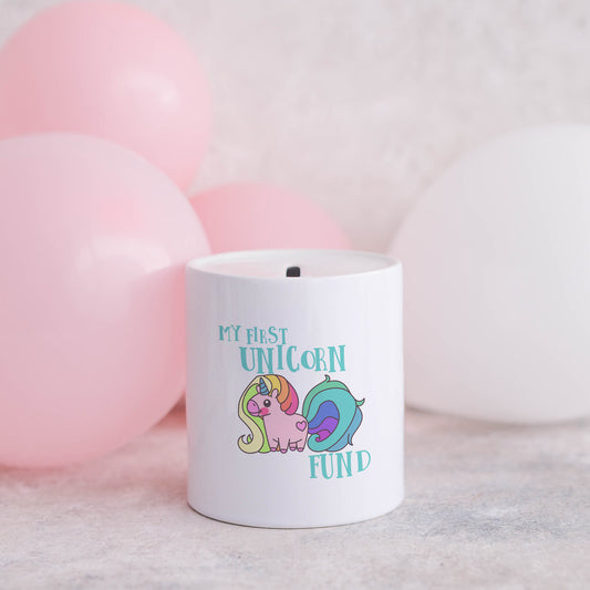 My first unicorn fund | Ceramic money box