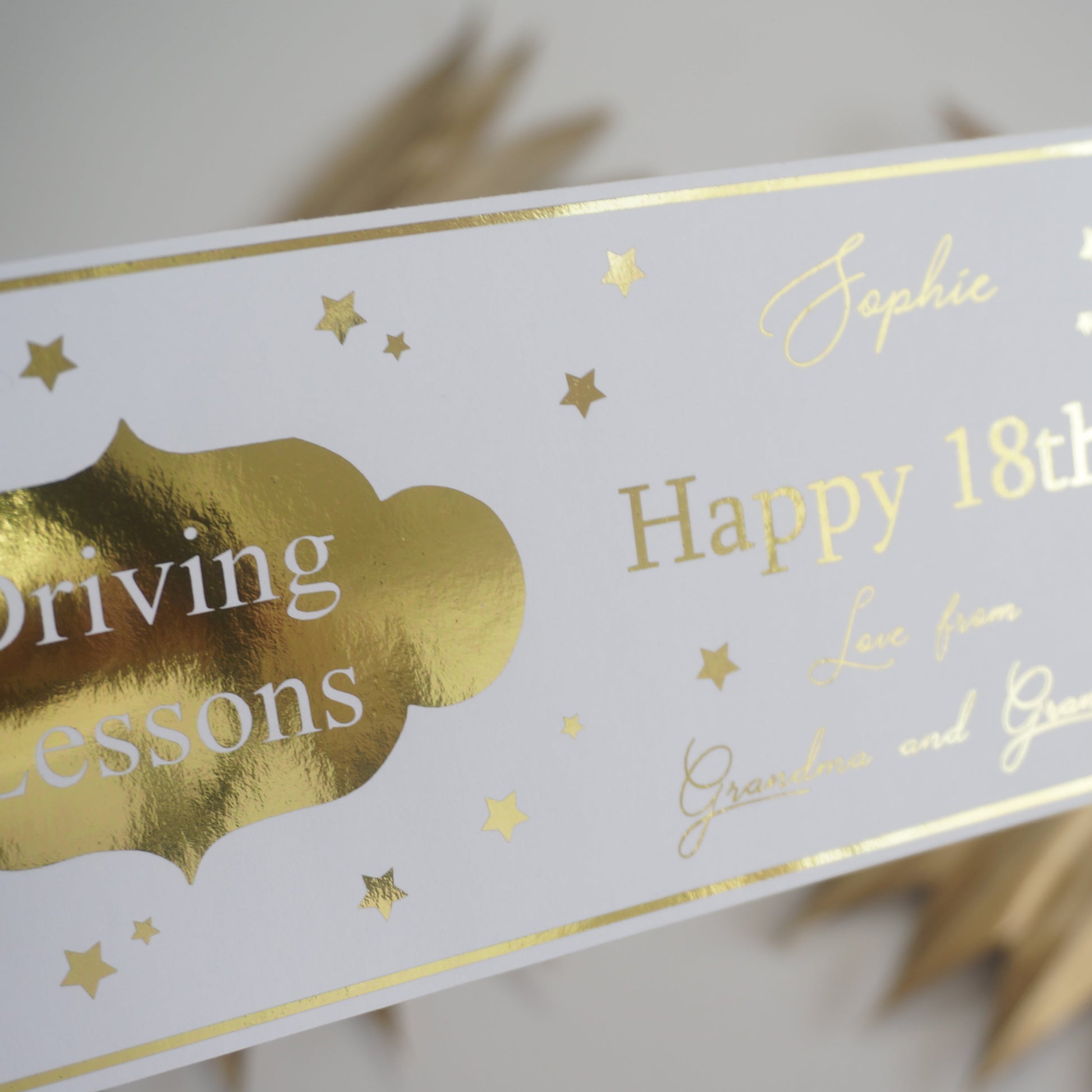 Milestones Gift Voucher | Foil Print-Foil Print-Adnil Creations