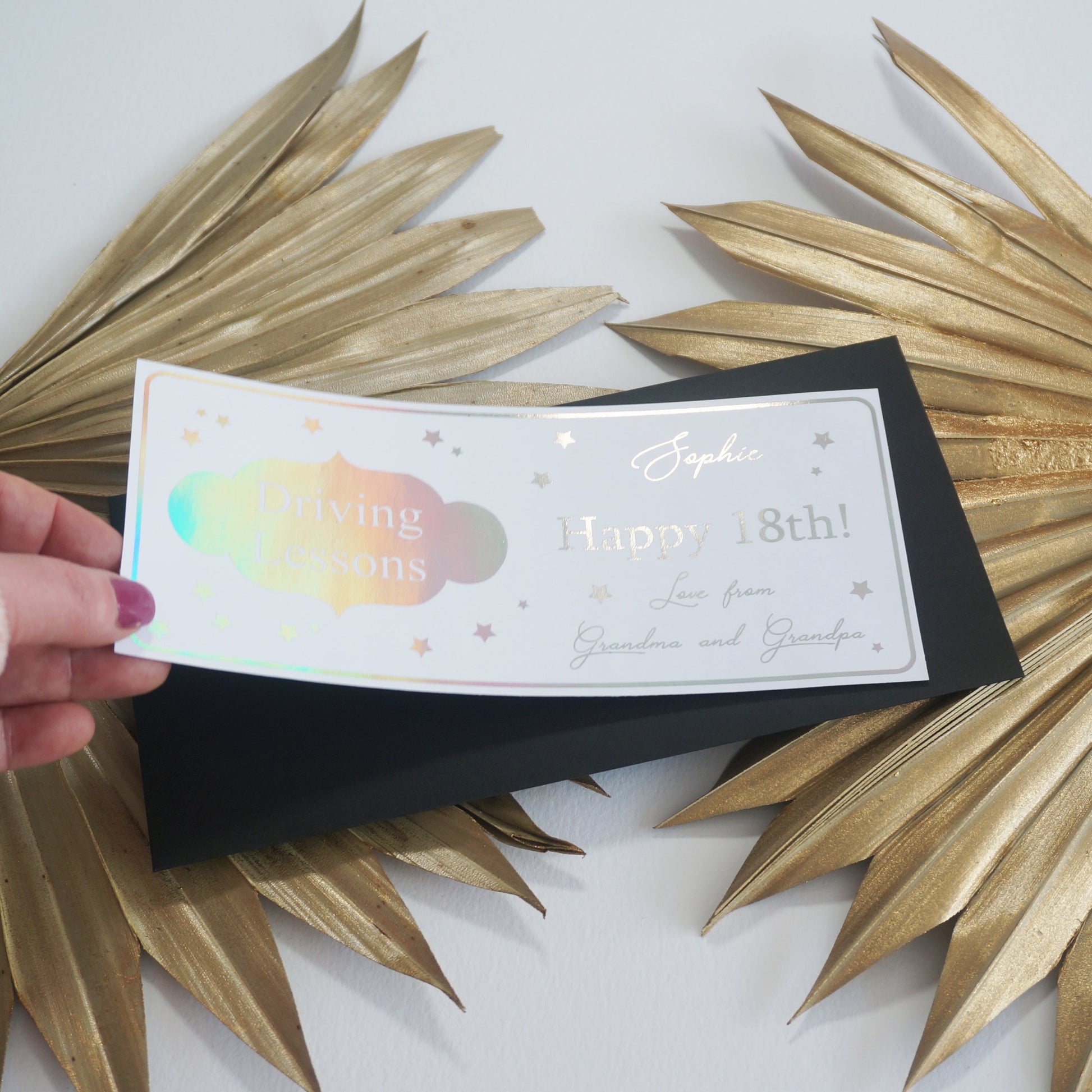 Milestones Gift Voucher | Foil Print-Foil Print-Adnil Creations