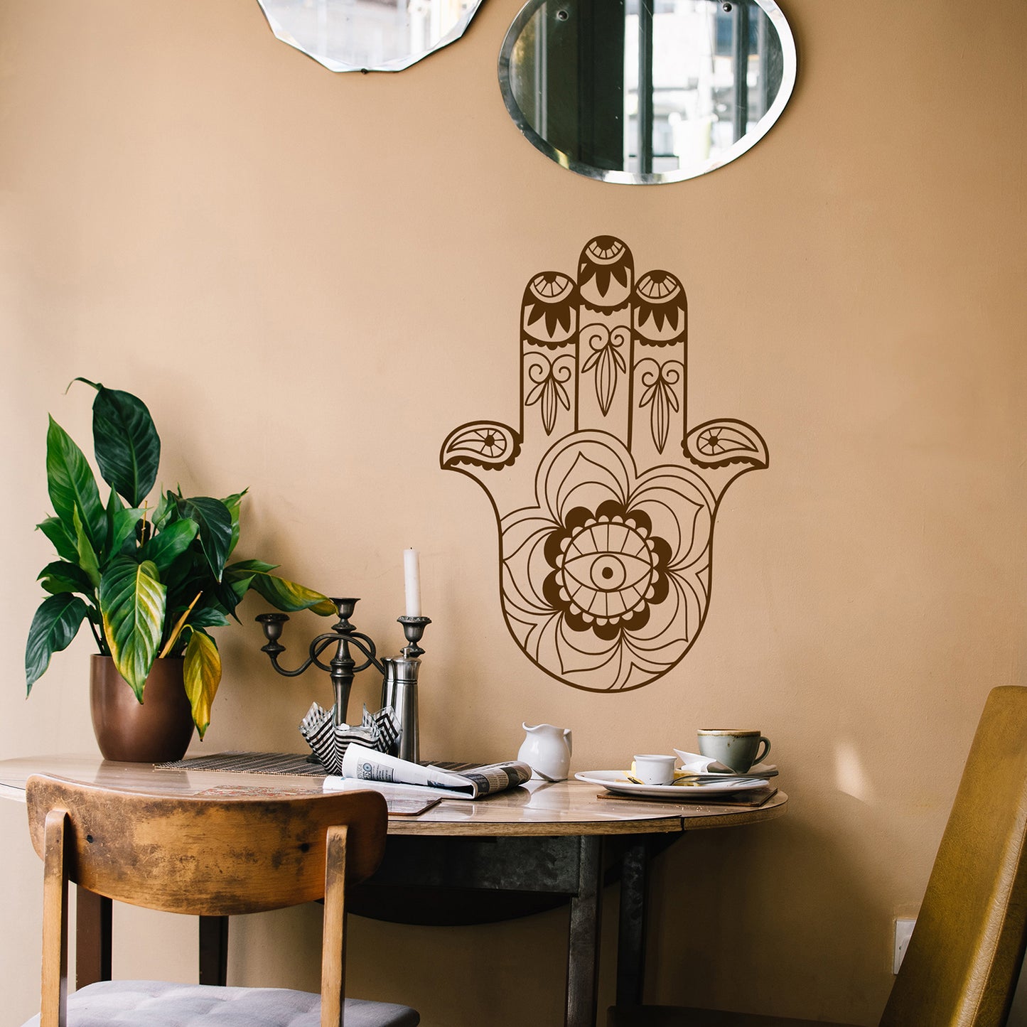 Hamsa hand | Wall decal-Wall art-Adnil Creations