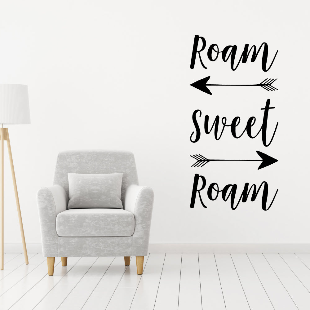 Roam sweet roam | Wall quote-Wall quote-Adnil Creations