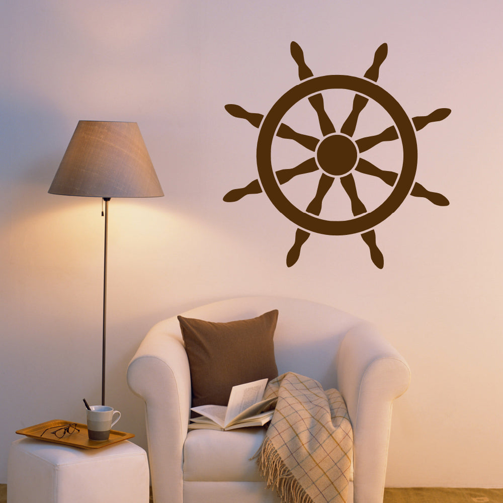 Ships wheel | Wall decal-Wall art-Adnil Creations