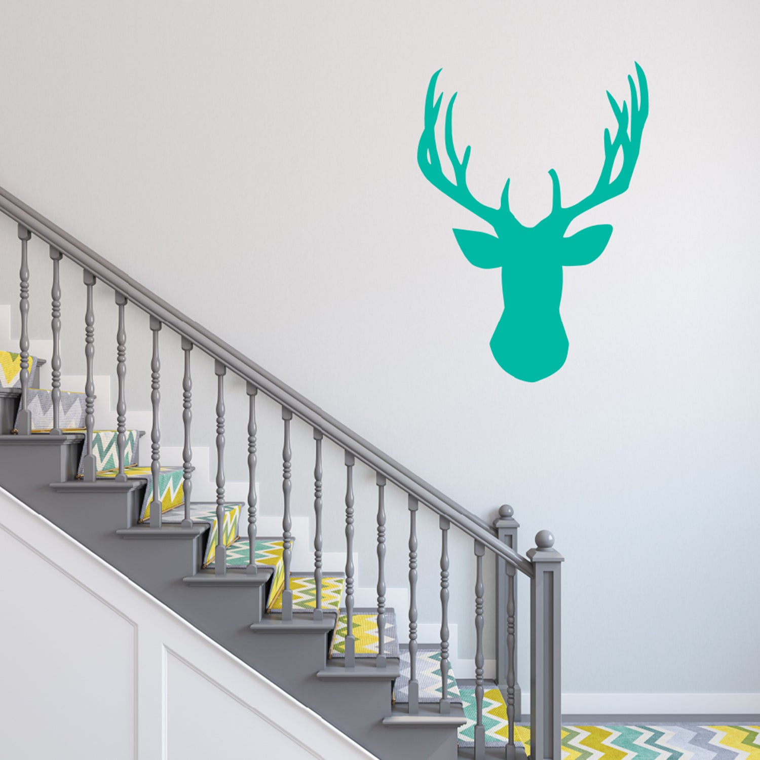 Stag head | Wall decal-Wall art-Adnil Creations