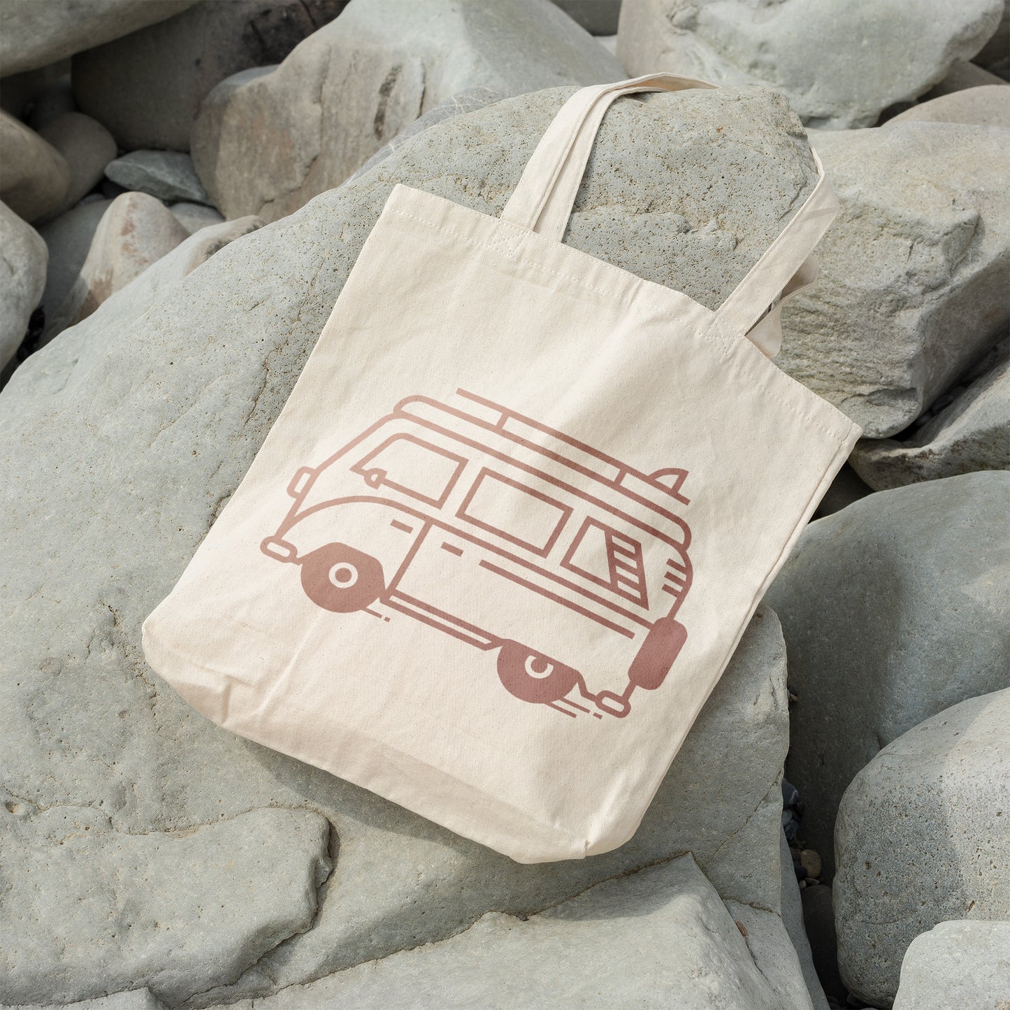 Camper van | 100% Organic Cotton tote bag