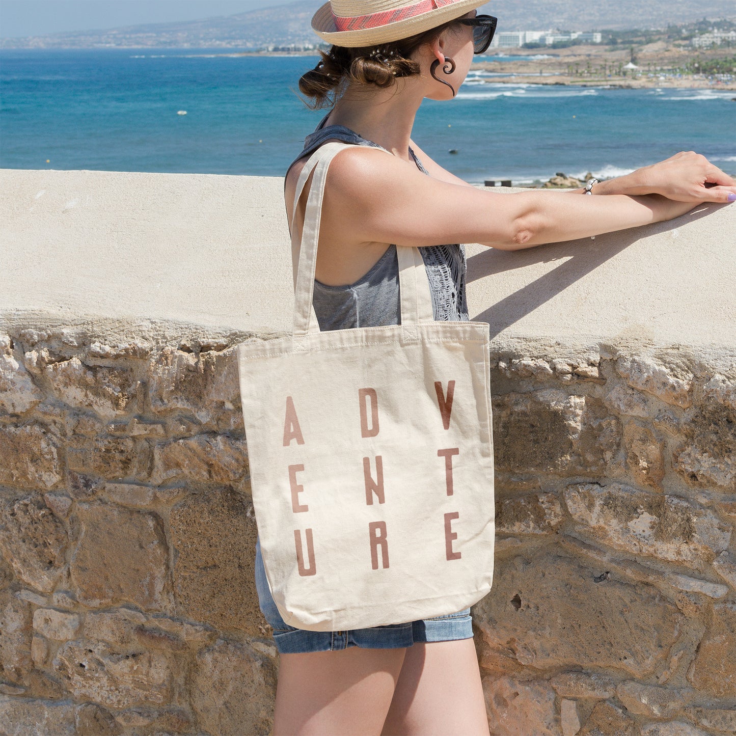 Adventure | 100% Organic Cotton tote bag-Tote bags-Adnil Creations