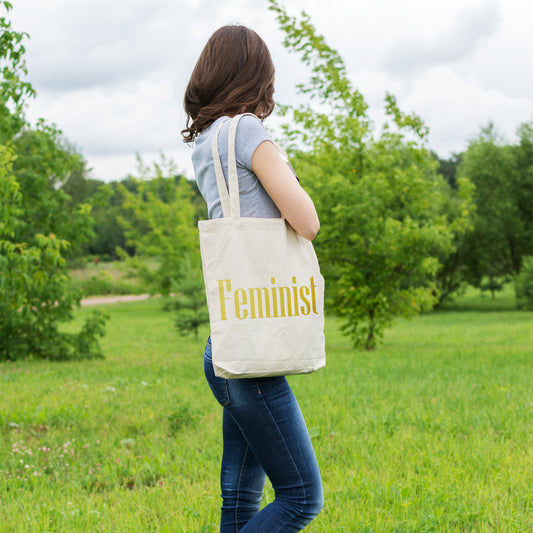 Feminist | 100% Organic Cotton tote bag