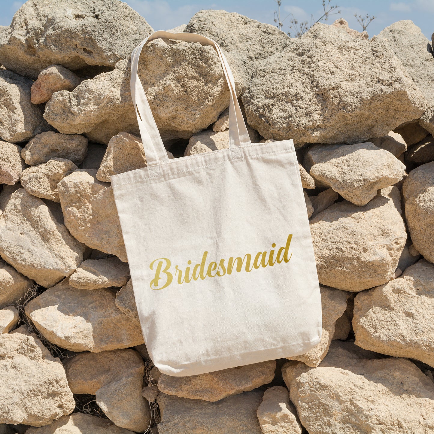 Bridesmaid | 100% Organic Cotton tote bag