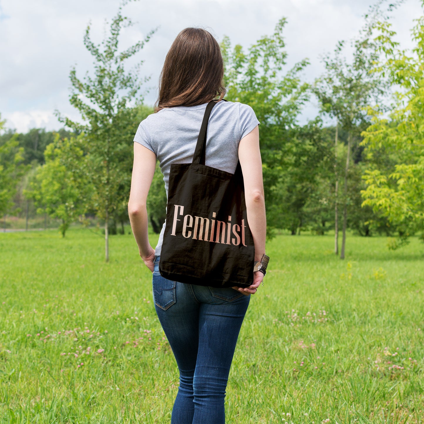 Feminist | 100% Organic Cotton tote bag