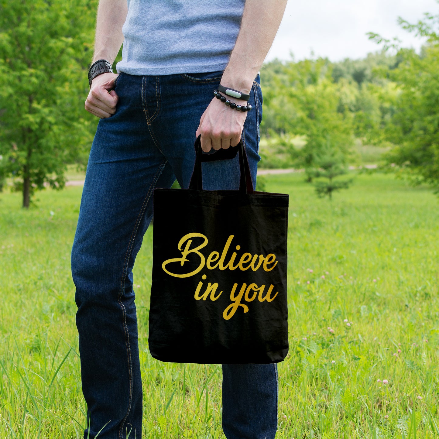 Believe in you | 100% Organic Cotton tote bag