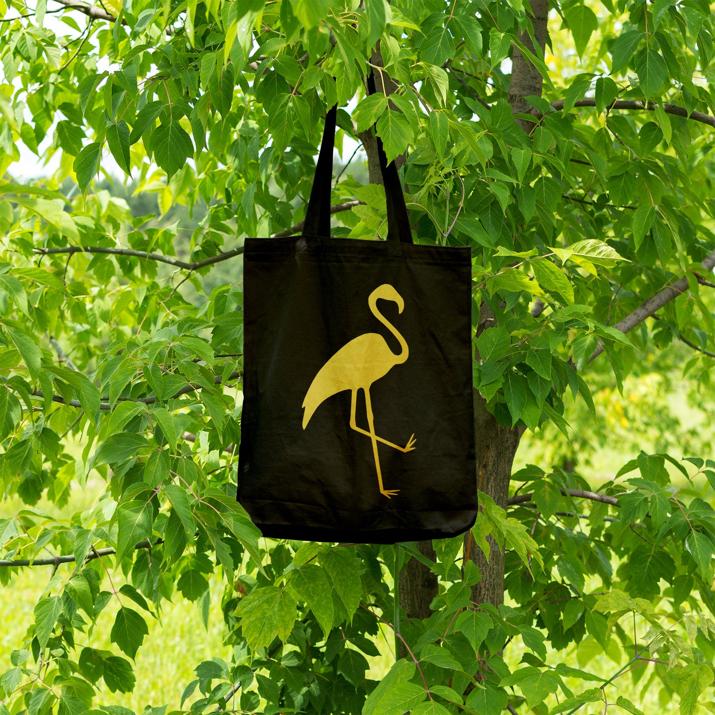 Flamingo | 100% Organic Cotton tote bag