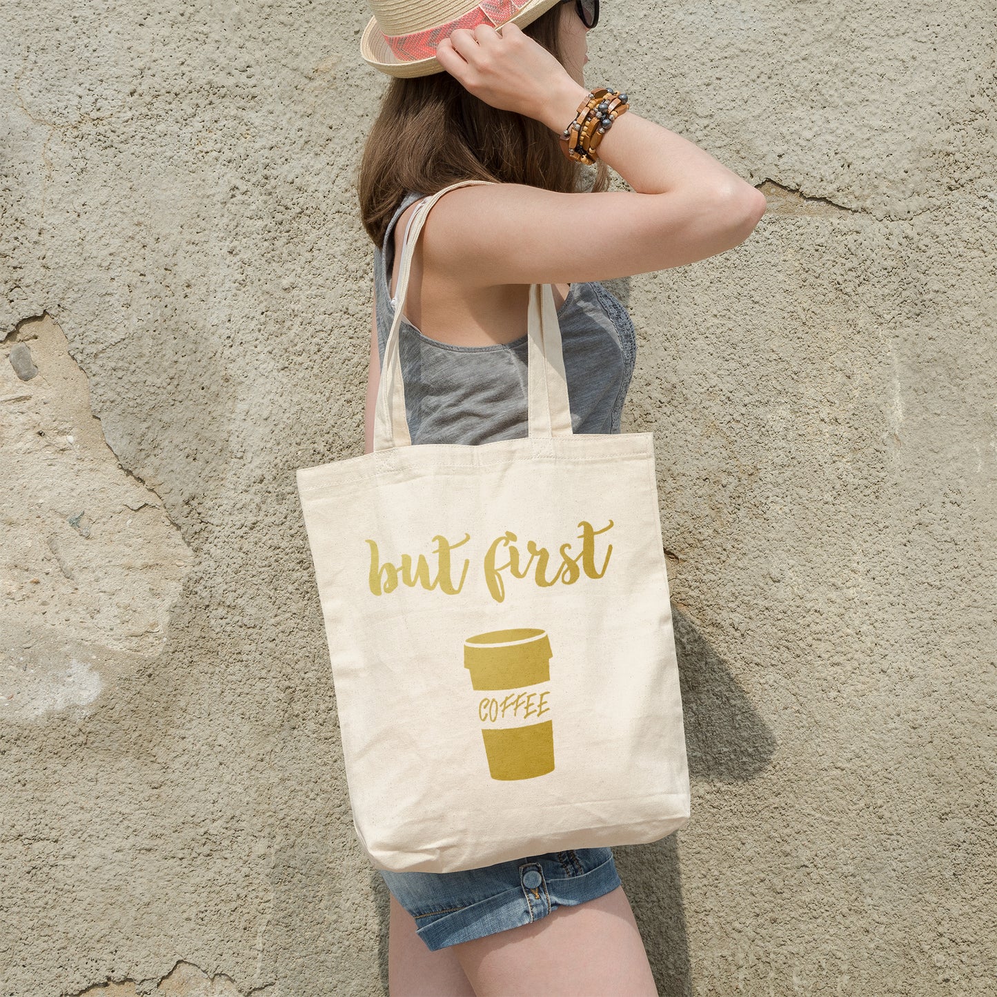 But first coffee | 100% Organic Cotton tote bag