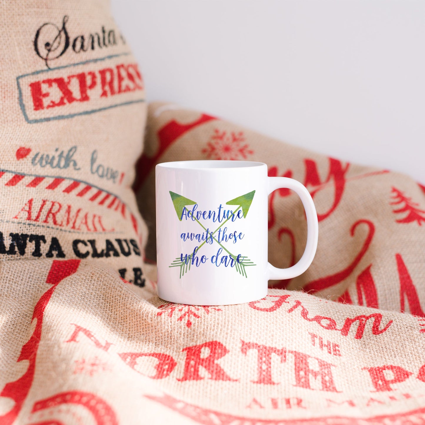 Adventure awaits those who dare | Ceramic mug-Ceramic mug-Adnil Creations