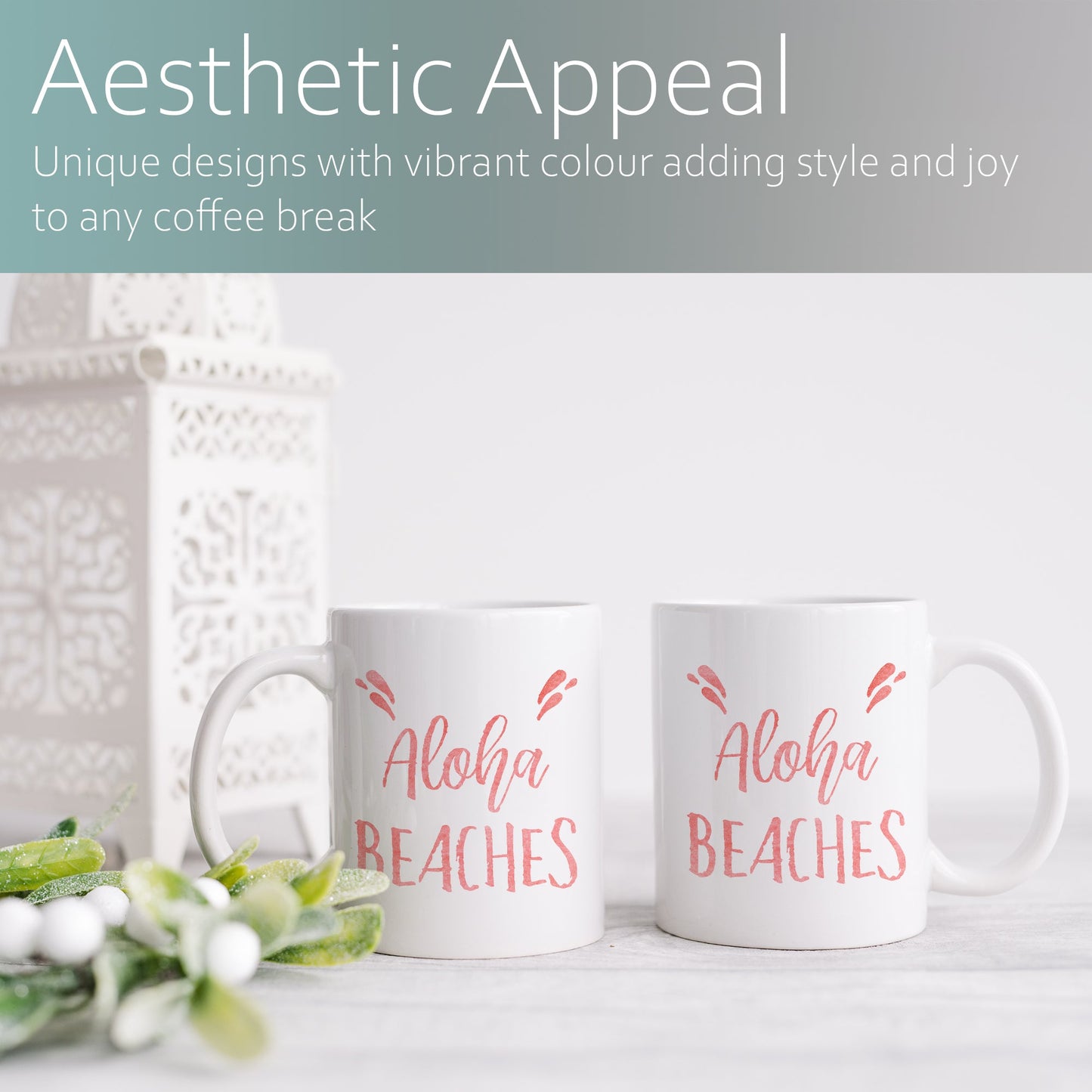 Aloha beaches | Ceramic mug-Ceramic mug-Adnil Creations