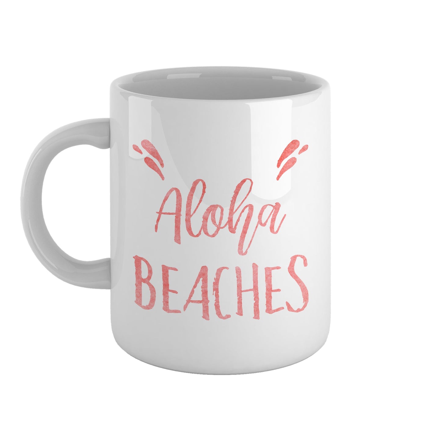 Aloha beaches | Ceramic mug-Ceramic mug-Adnil Creations