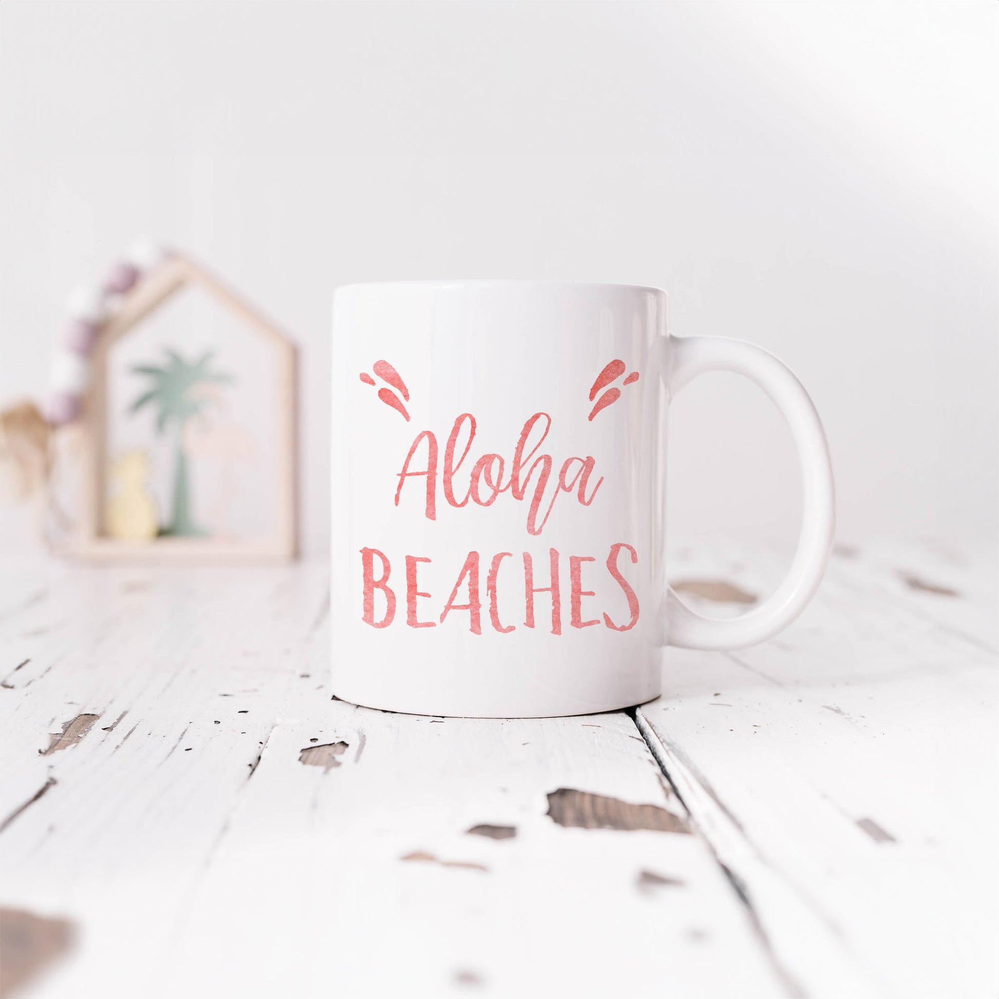 Aloha beaches | Ceramic mug-Ceramic mug-Adnil Creations